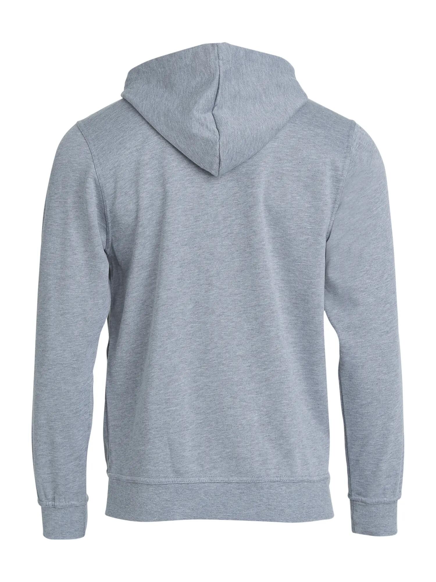 clique Basic Hoody Junior sweatshirt com capuz cinza mesclado – grey melange 2/4