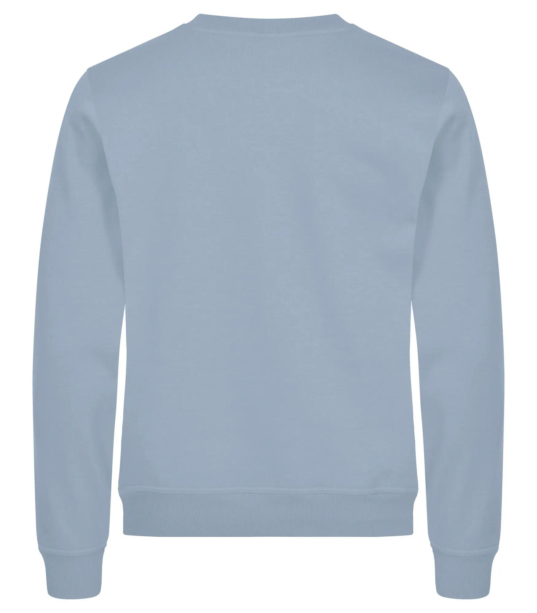 clique Miami Roundneck – camisola gola redonda em algodão reciclado – Soft Blue 2/4