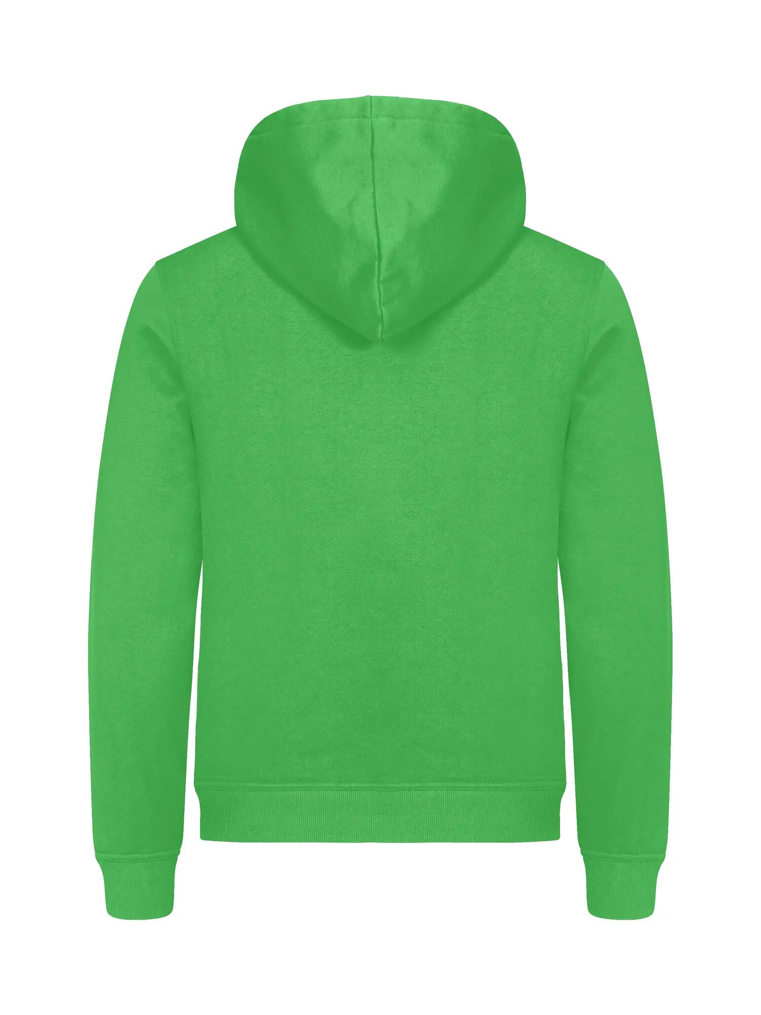 clique Hoodie Miami em algodão e poliéster reciclado – Apple Green 4/4