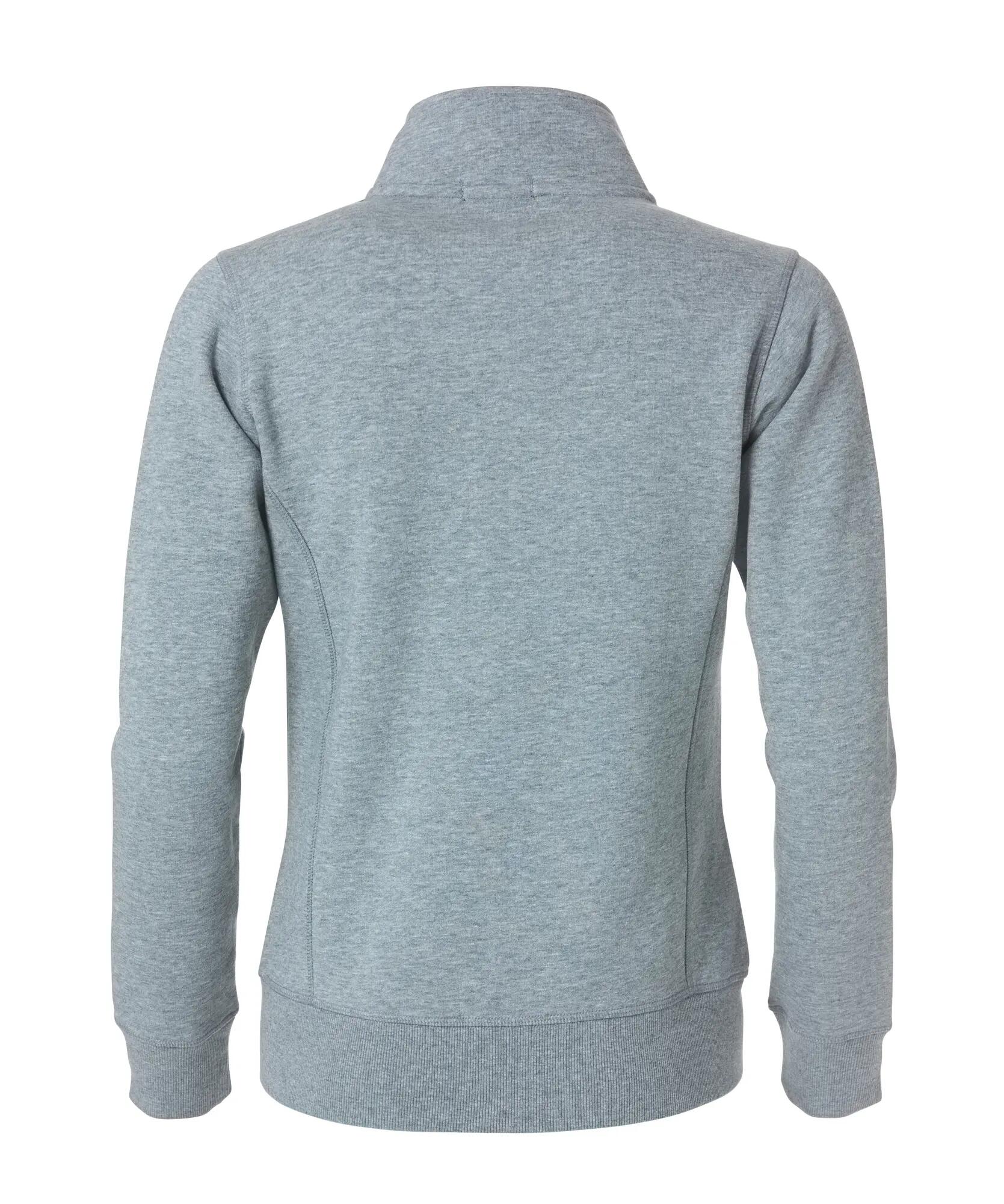 clique Classic Cardigan Women em mistura de algodão, cinza mesclado – grey 2/4