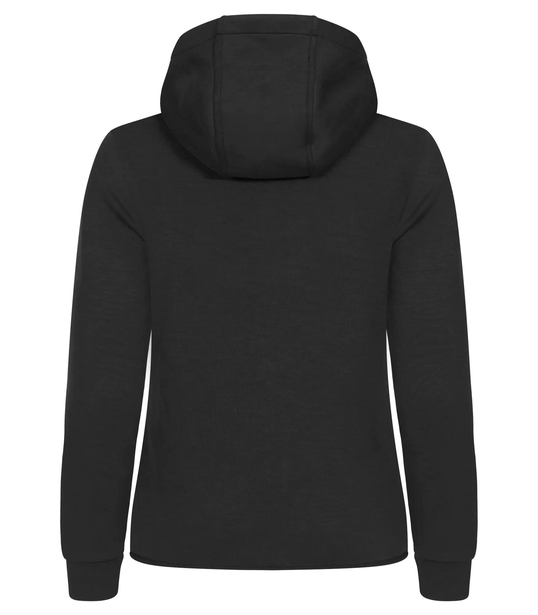 clique Hayden Women – Casaco com capuz preto em tecido air-layer – Black 2/4