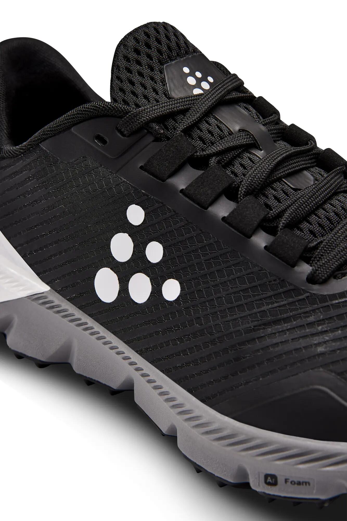 craft Nordic Terrain W leichte All-Terrain-Schuhe – Black/White 7/7