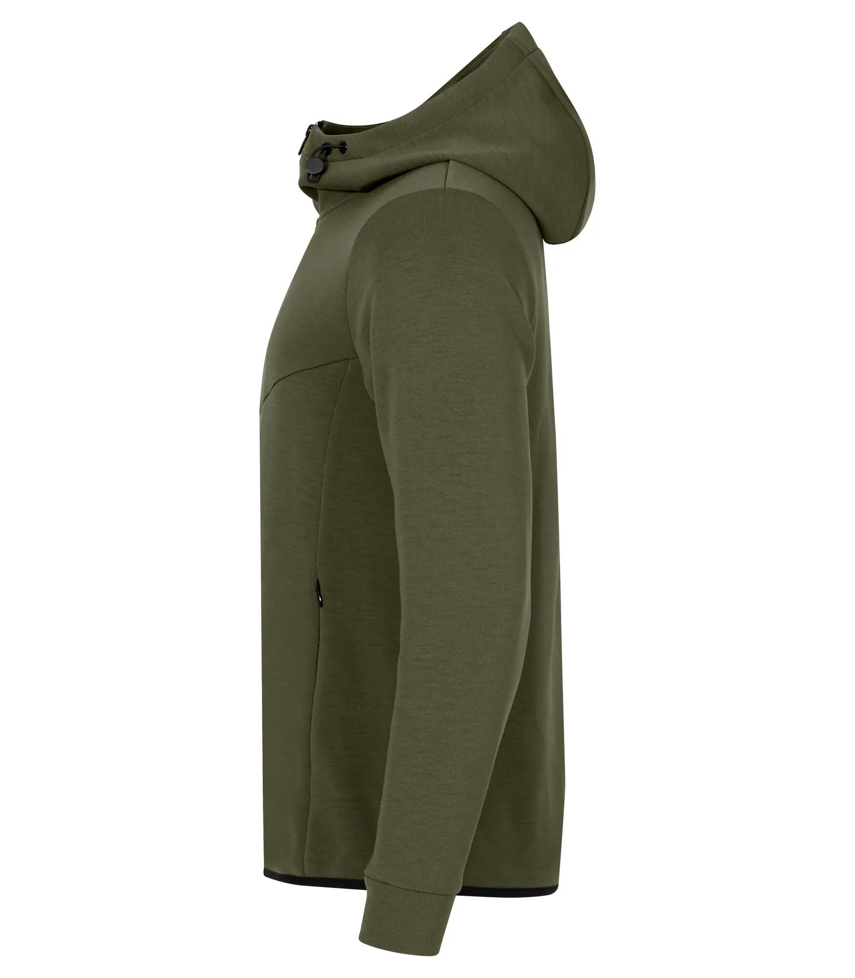 clique Hayden Kapuzenjacke aus Air-Layer-Gewebe, recycelter Polyesteranteil – 3/4