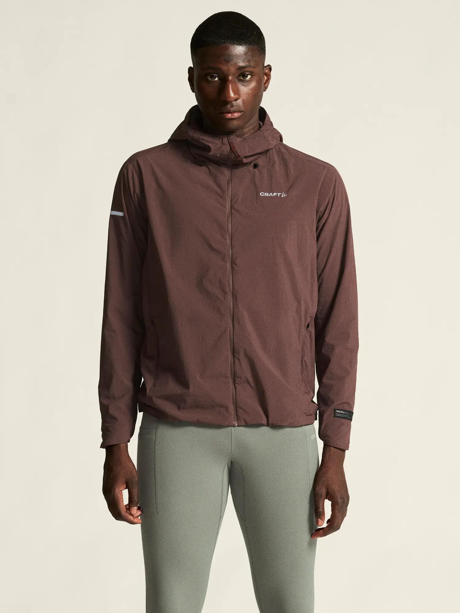 craft SubZ Light Jacket M — capuchon en lichte isolatie – Prune 3/7