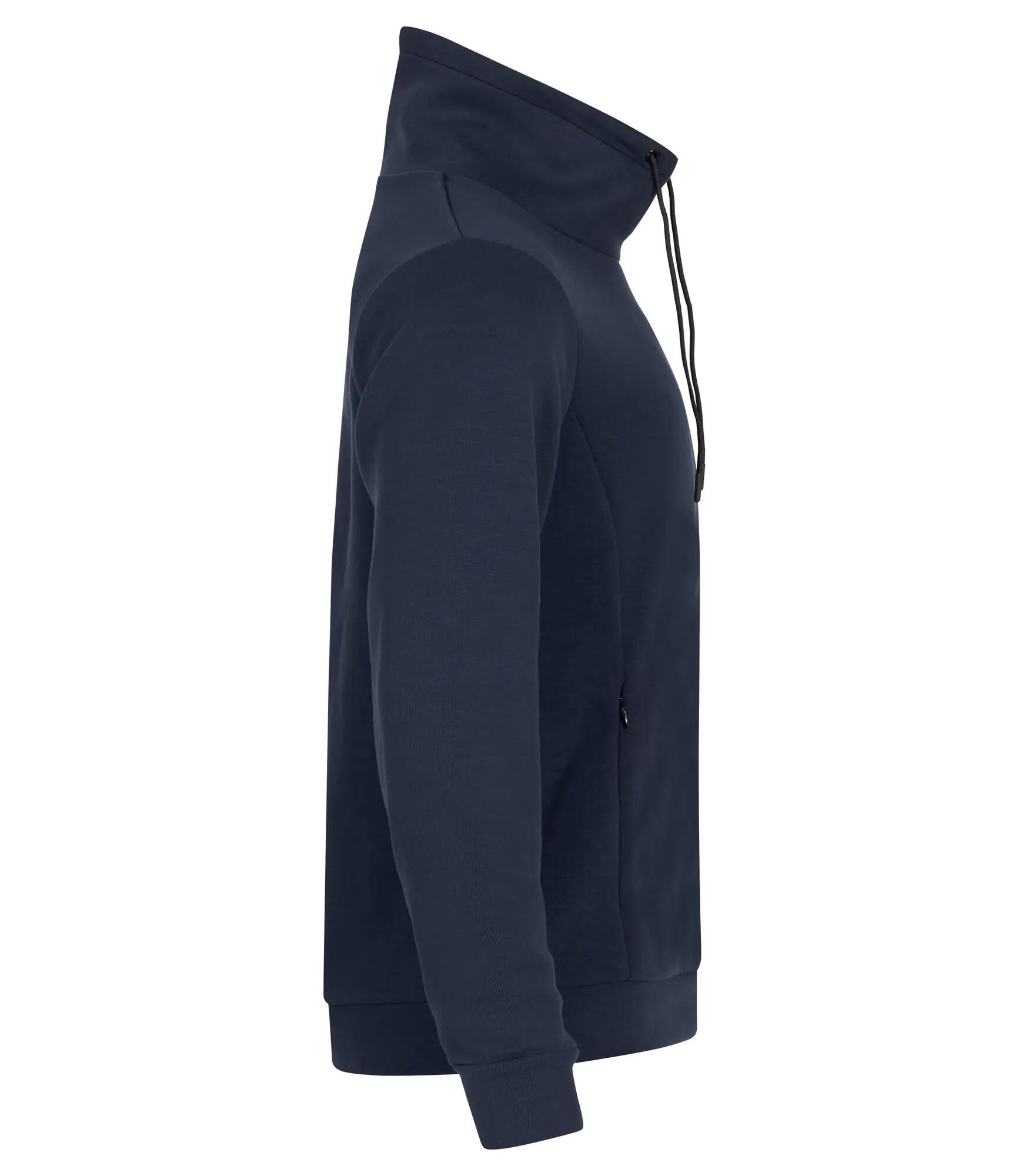 clique Hobart bluza z wysokim kołnierzem – Dark Navy 4/4