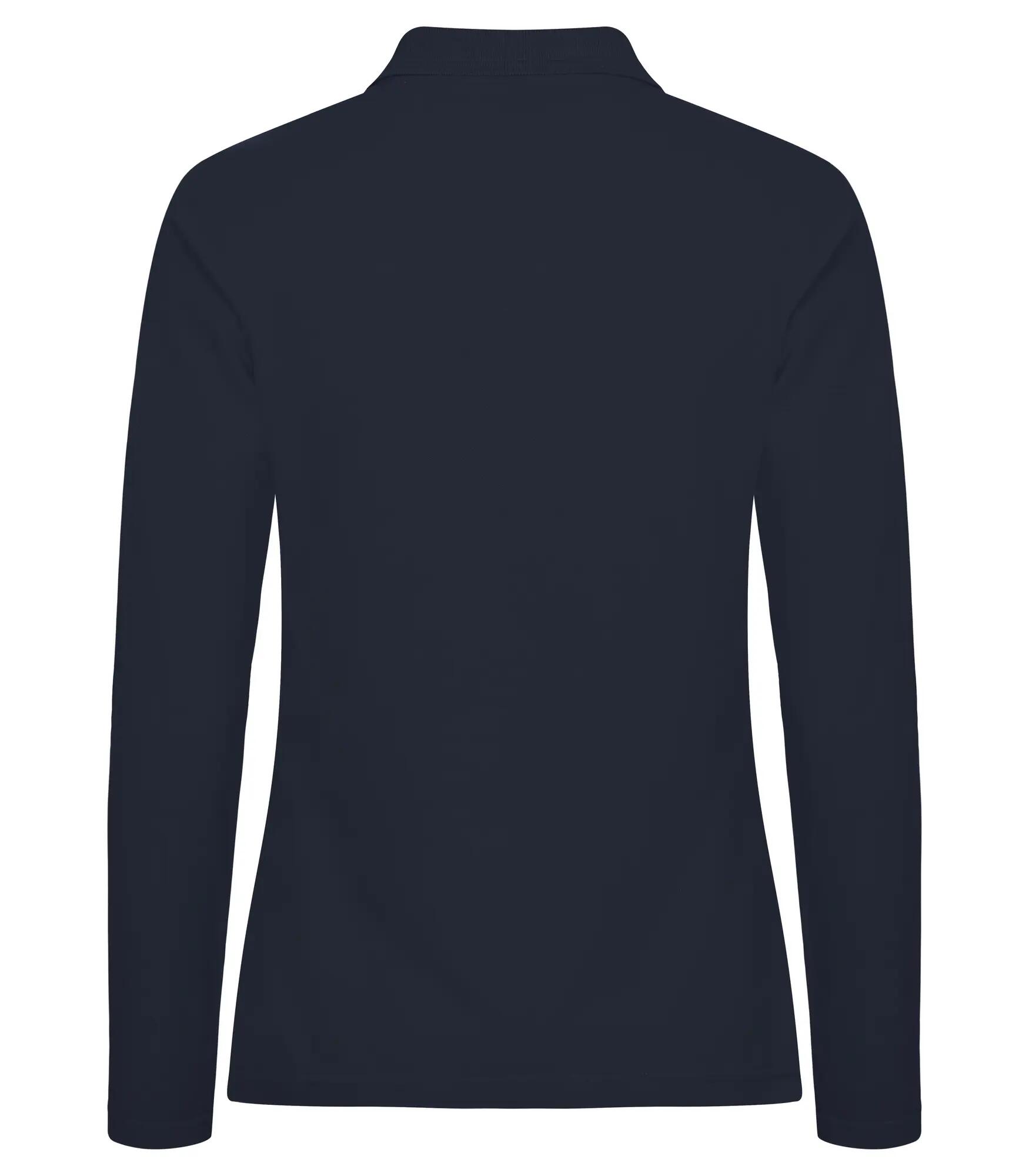 clique Manhattan L/S Women polo manga larga Navy 2/4