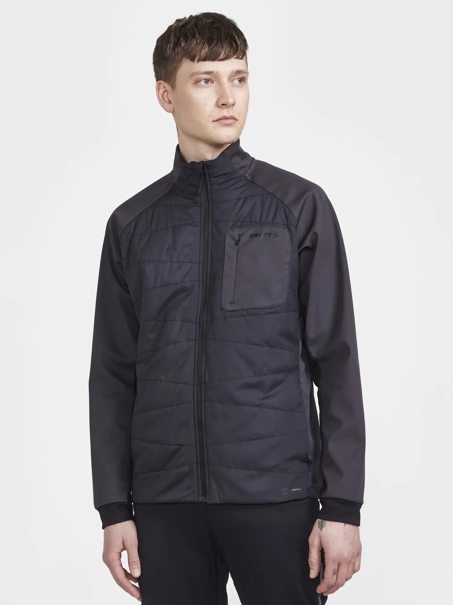 craft Core Nordic Training Insulate Jacke M - Leichte Isolierung – Black-Slate 2/6