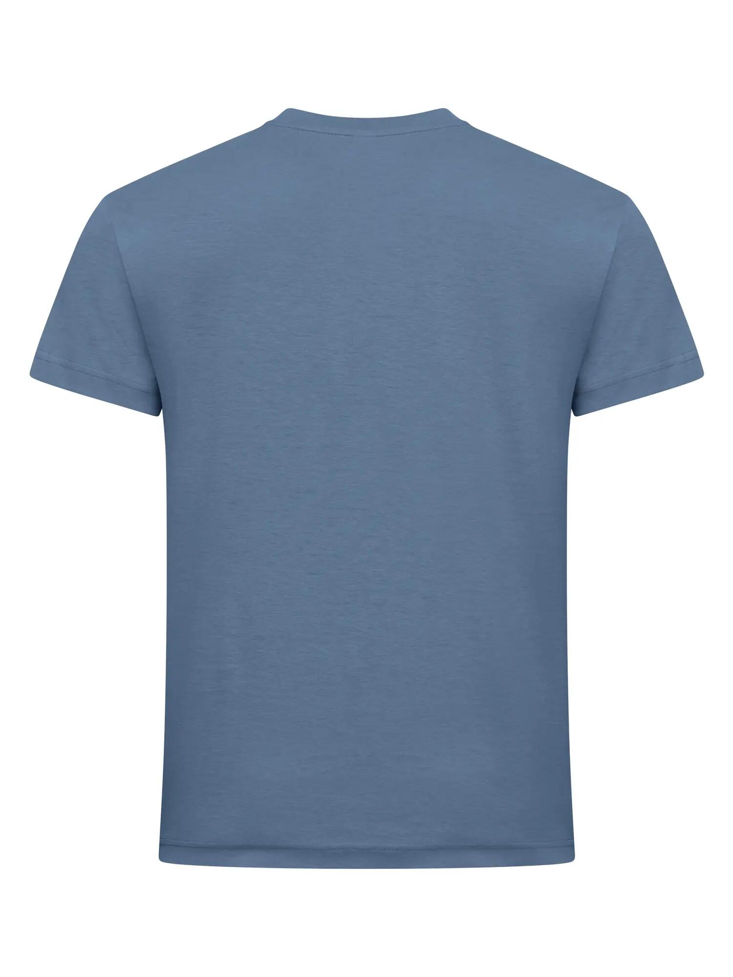 clique New Classic-T T-shirt homme en coton, coupe contemporaine – Steel Blue 2/4