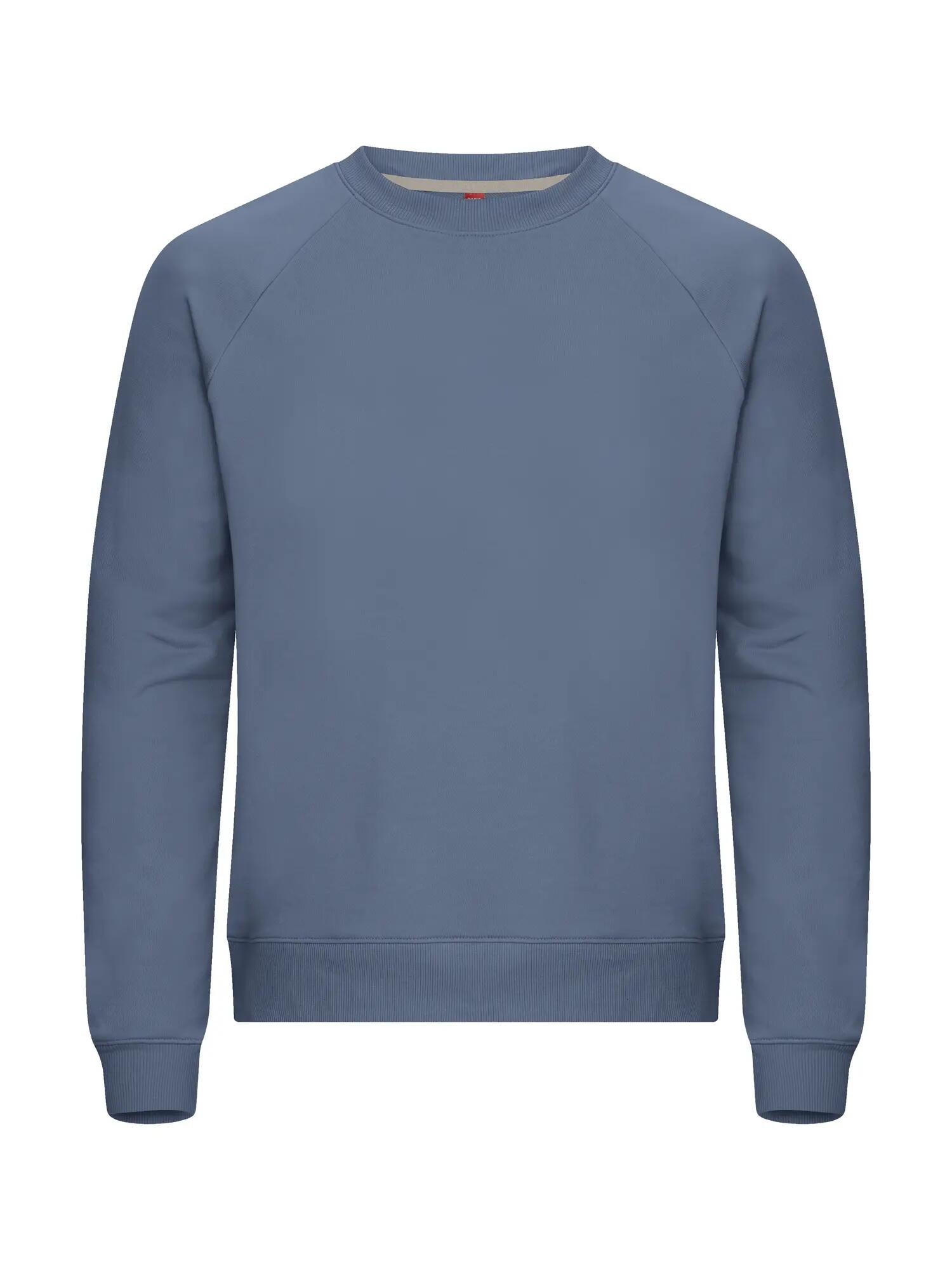 clique Miami PRO Sweatshirt Gola Redonda em French Terry – Steel Blue 1/4