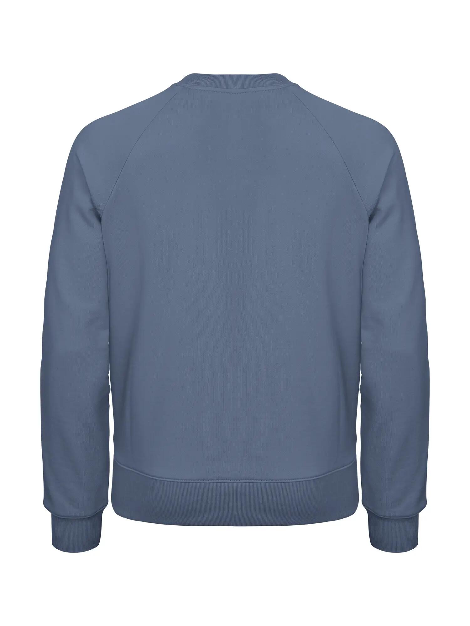 clique Miami PRO Sweatshirt Gola Redonda em French Terry – Steel Blue 4/4