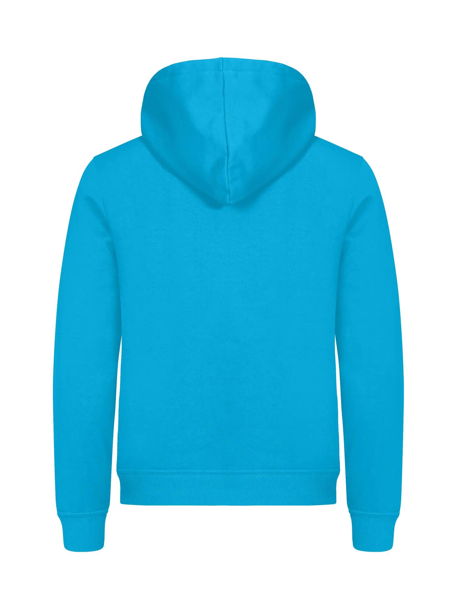 clique Hoodie Miami em algodão e poliéster reciclado – Turquoise 2/4