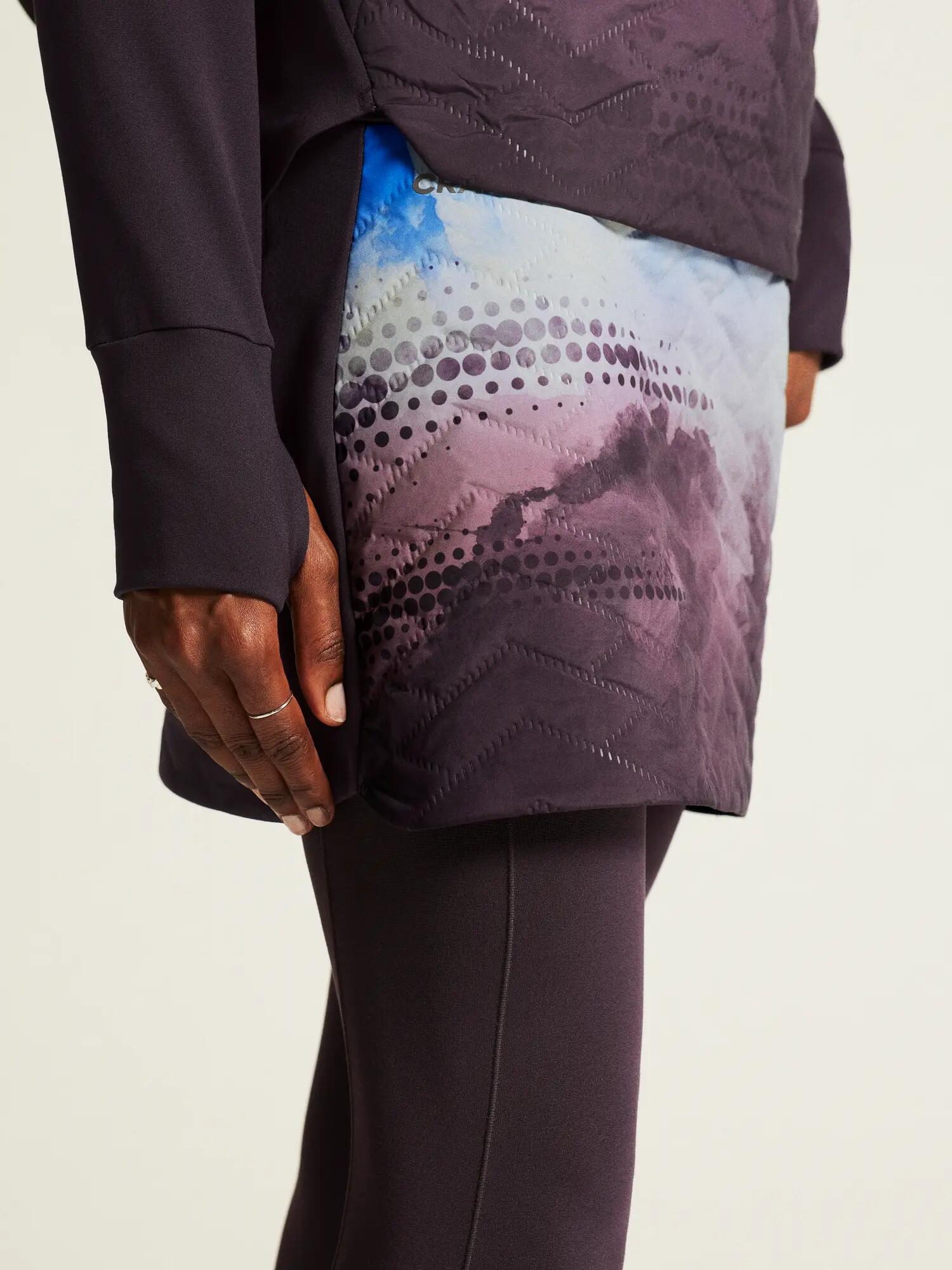 craft ADV SubZ Skirt 3 W gonna running isolante – Dk Plum/Multi 3/7
