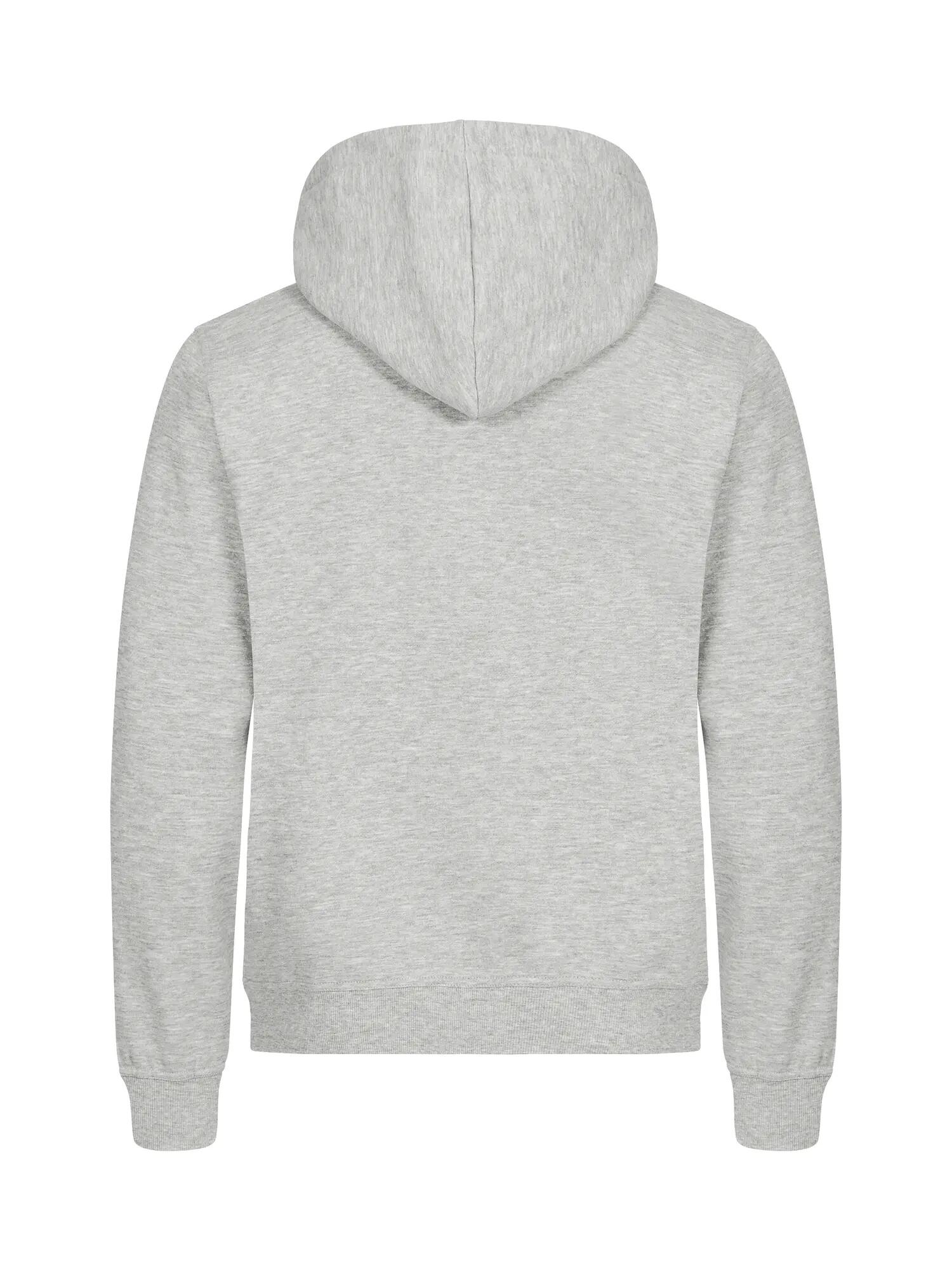 clique Hoodie Miami em algodão e poliéster reciclado – Ash 2/4