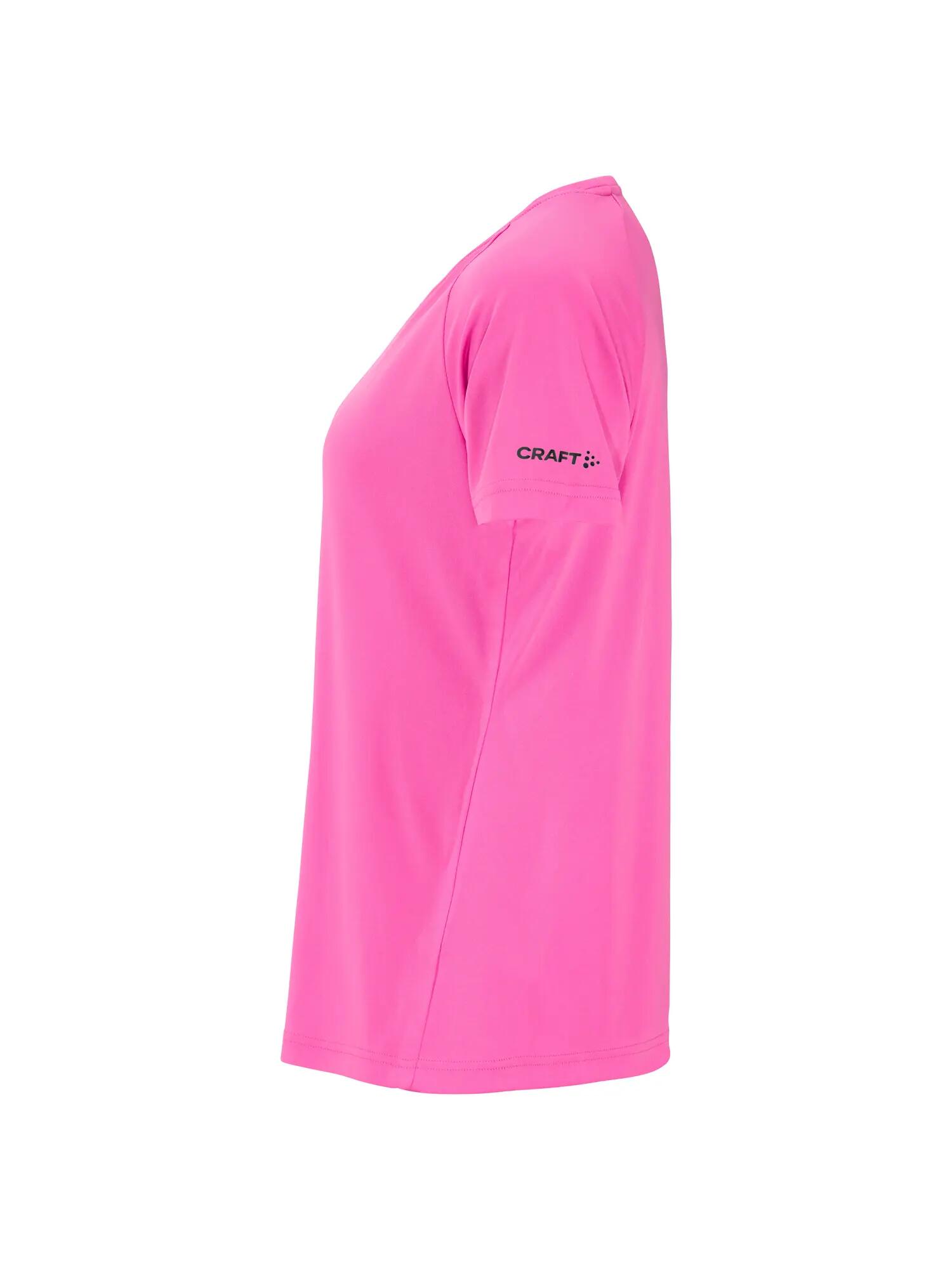 craft Core Unify Training Tee W - T-Shirt aus recyceltem Polyester – Magenta 3/7