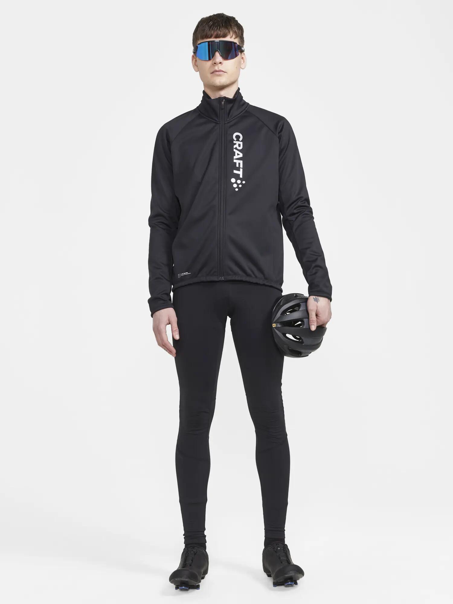 craft Core Bike SubZ Jacke M — Wärmend, wind- und wasserabweisend – Black-Silver 6/6
