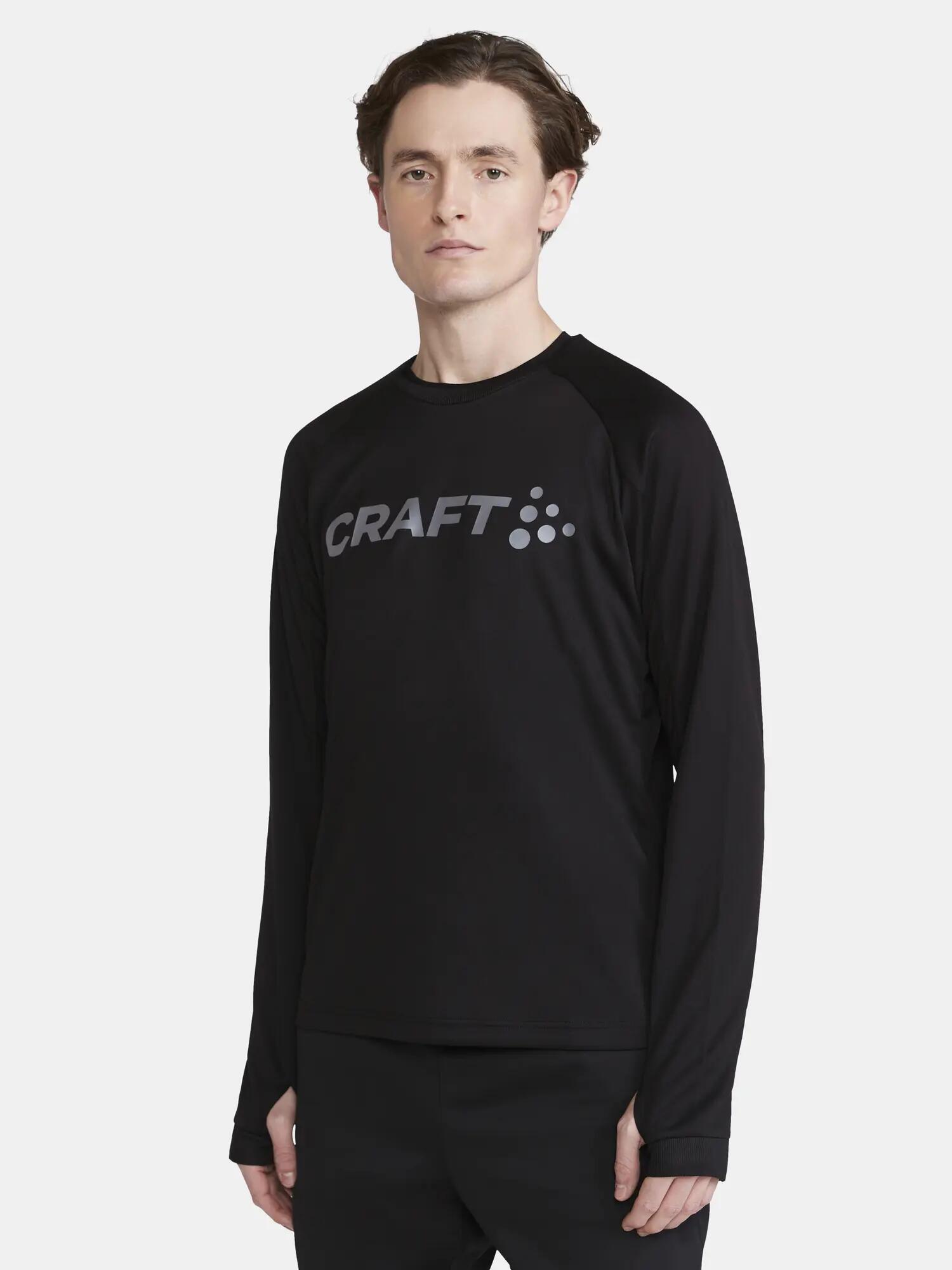 craft Evolve t-shirt treino manga comprida respirável – Black-PRINT 5/6