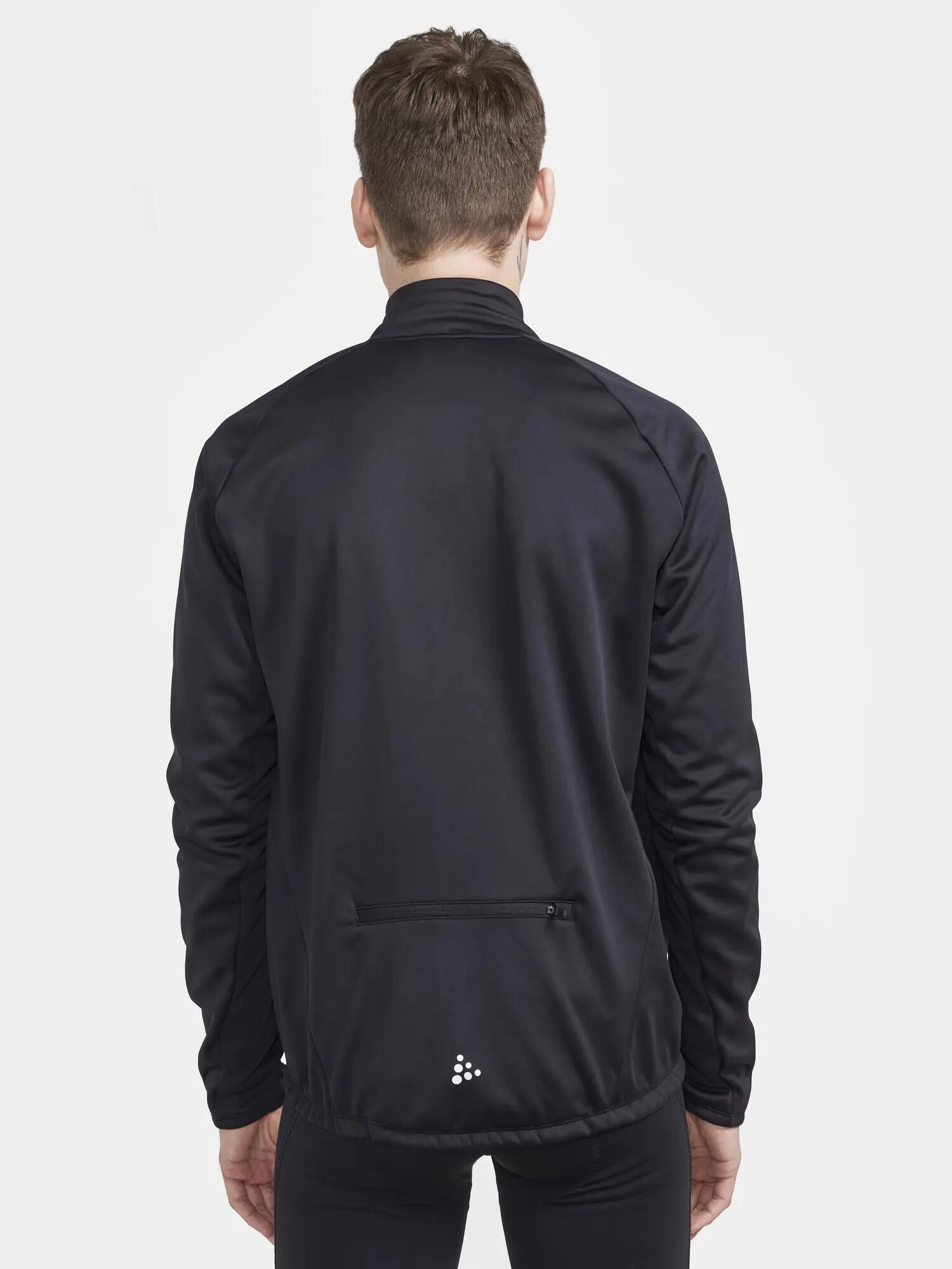 craft Core Bike SubZ Jacke M — Wärmend, wind- und wasserabweisend – Black-Silver 3/6