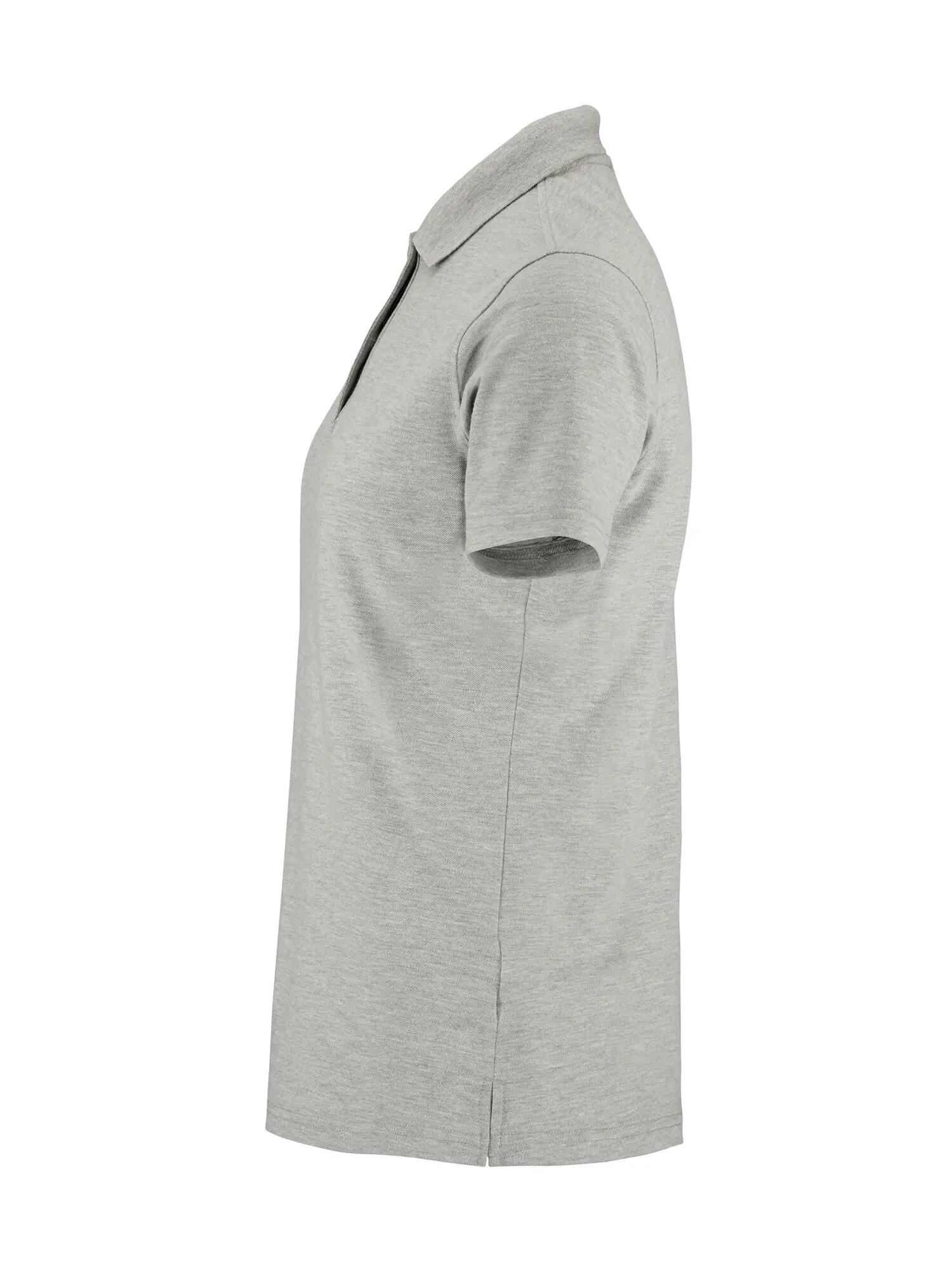 craft Community 2.0 Polo W polo en coton mélangé confortable – Grey Melange 2/7