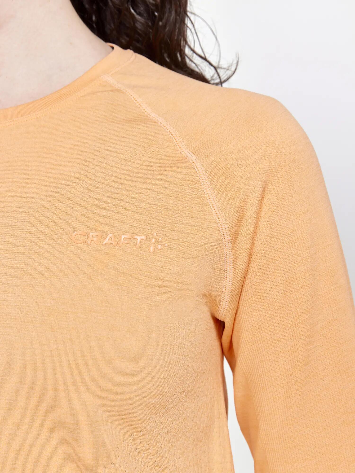 CORE Dry Active Comfort Ls W – Funktions-Langarmshirt – Peach 4/5
