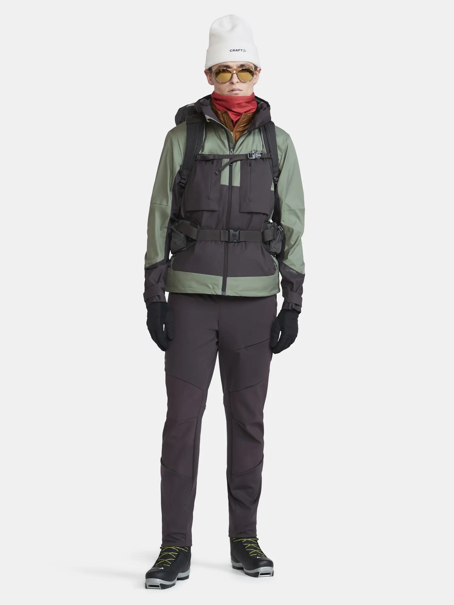 craft Giacca ADV Backcountry M antivento e impermeabile – Thyme-Slate 6/7