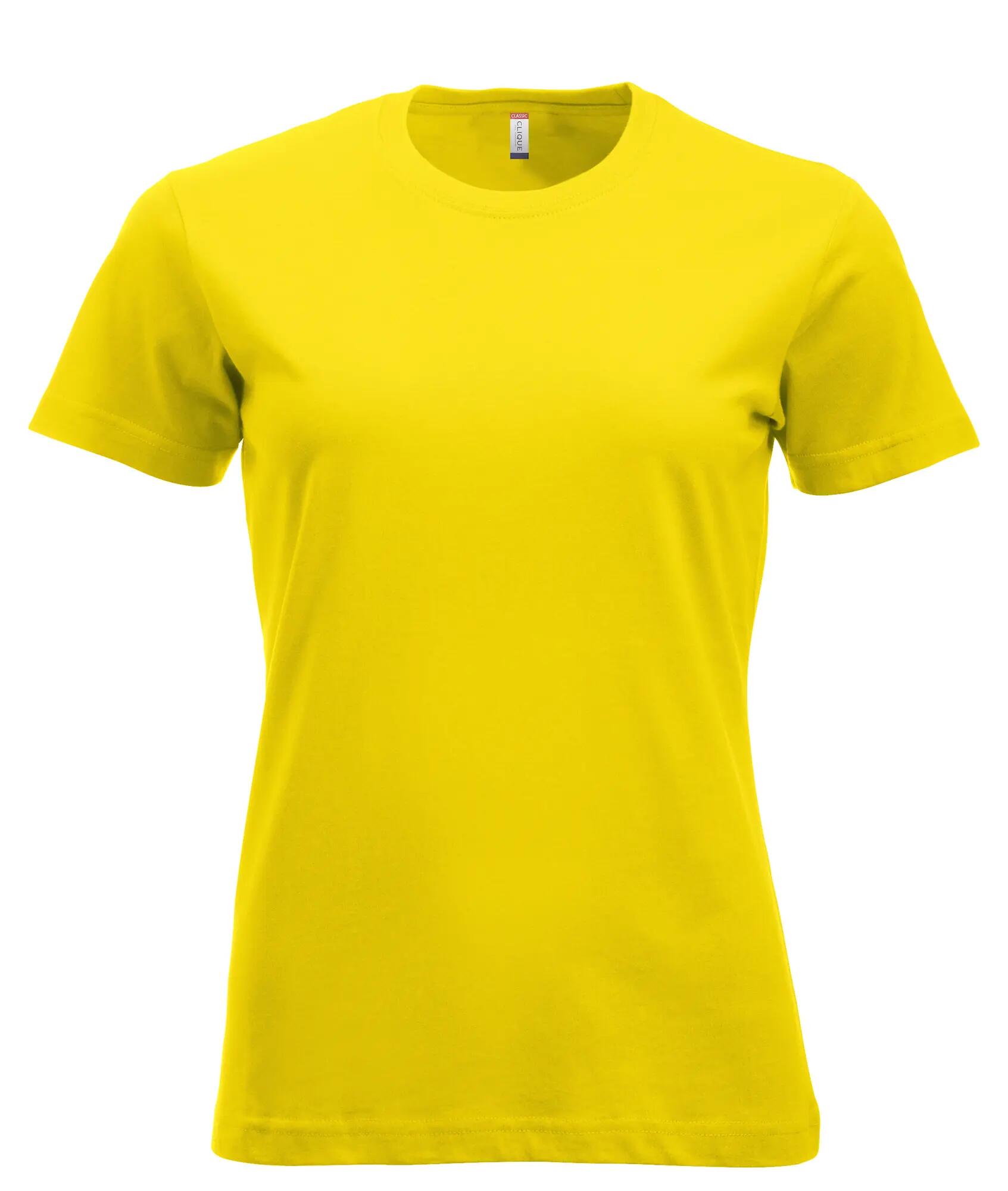 clique New Classic-T Women Klassisches T-Shirt aus Baumwolle, moderne Passform 1/4