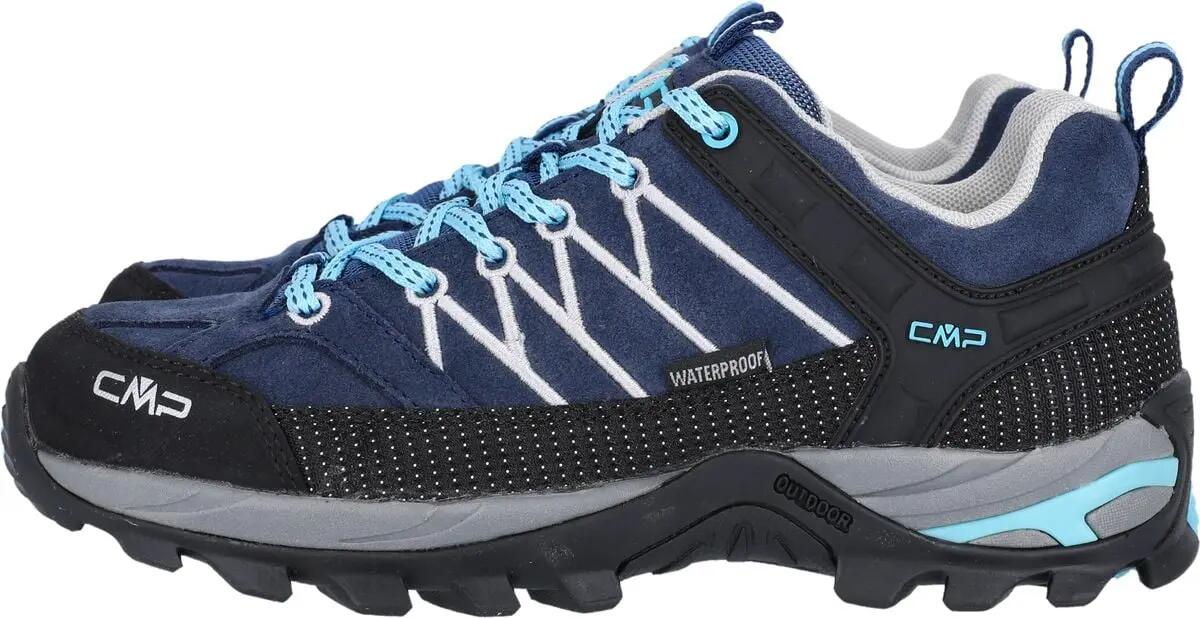 cmp Chaussure Rigel Low Wmn WP - Imperméable en cuir – 23MG Blue-Stone 6/7