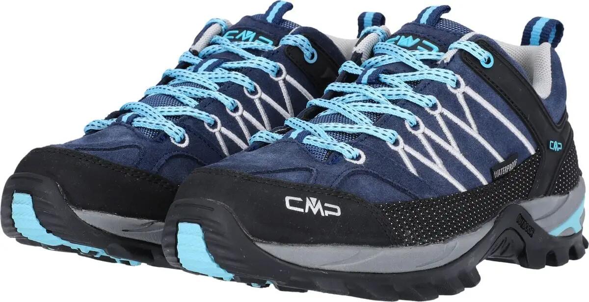 cmp Chaussure Rigel Low Wmn WP - Imperméable en cuir – 23MG Blue-Stone 4/7