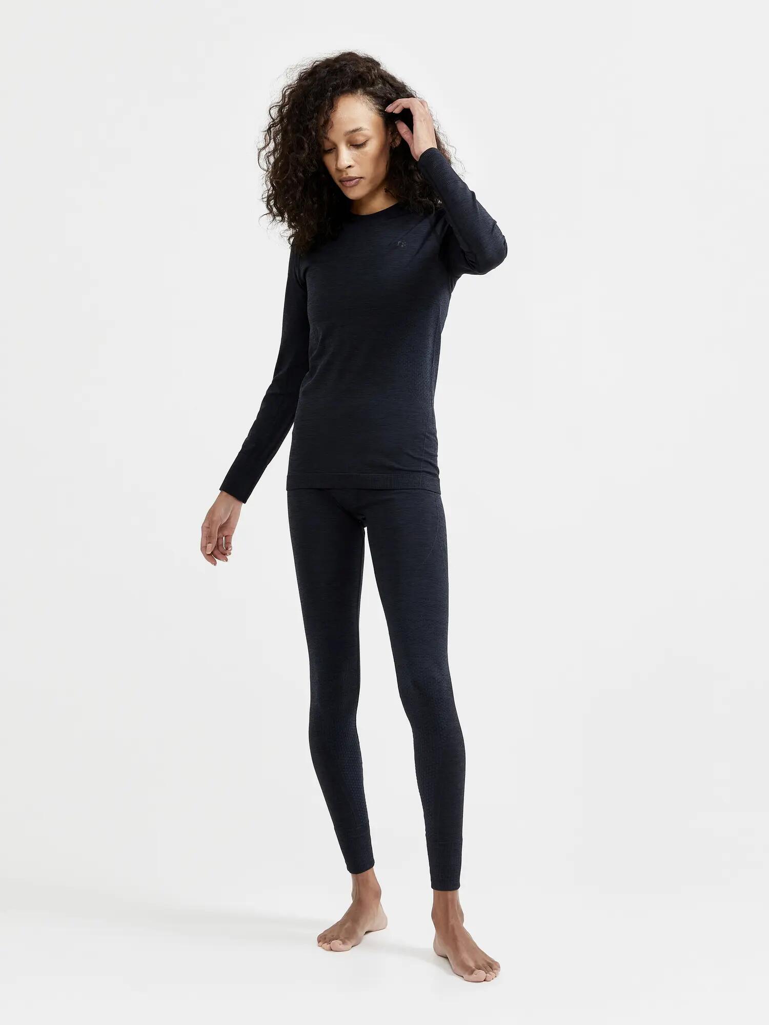 CORE Dry Active Comfort Ls W - langärmeliges komfortables Shirt – Black 5/5