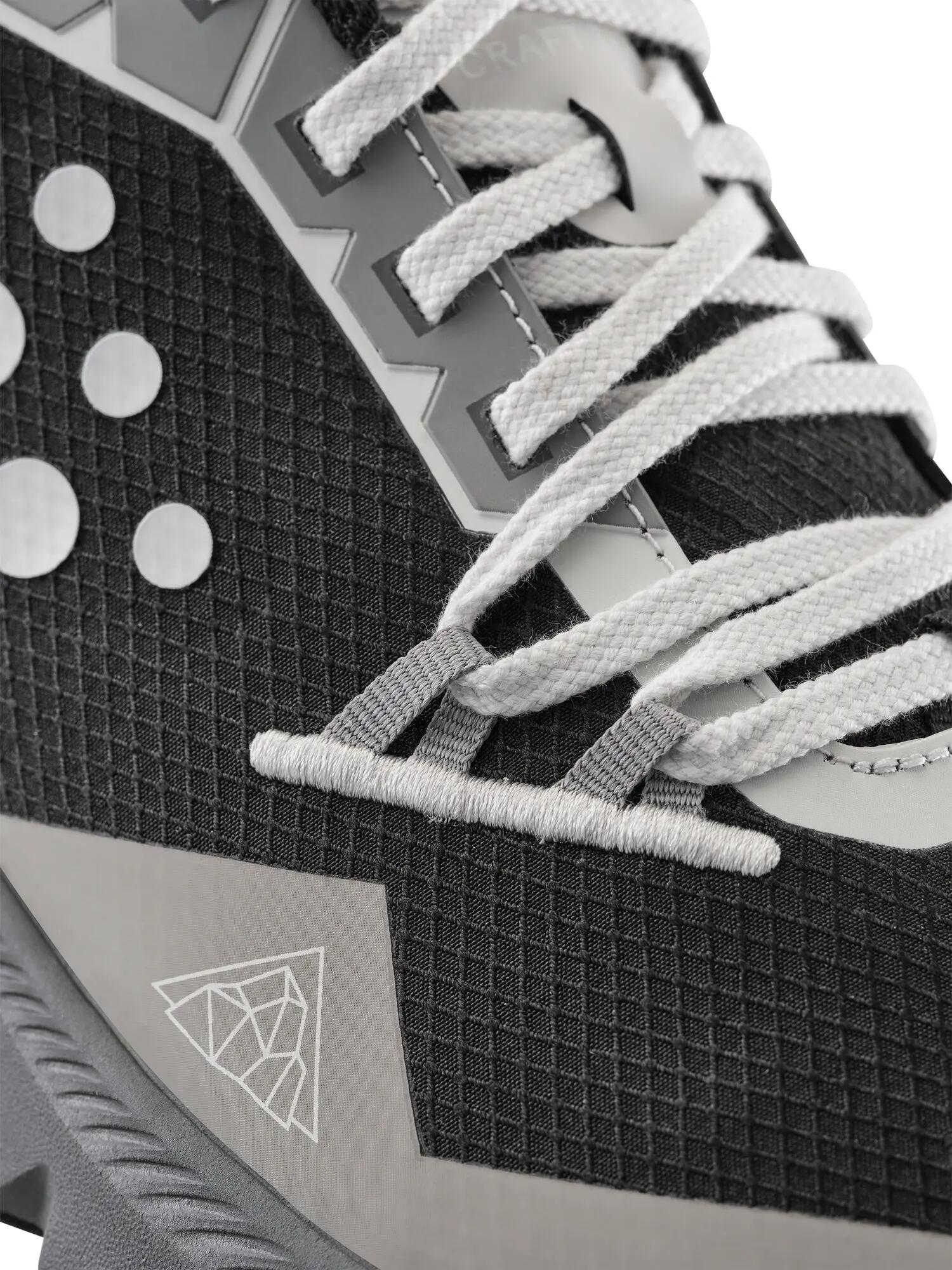 craft Nordic Trail 2 M - Leichter, robuster Trail-Schuh – Black/Concrete 2/6