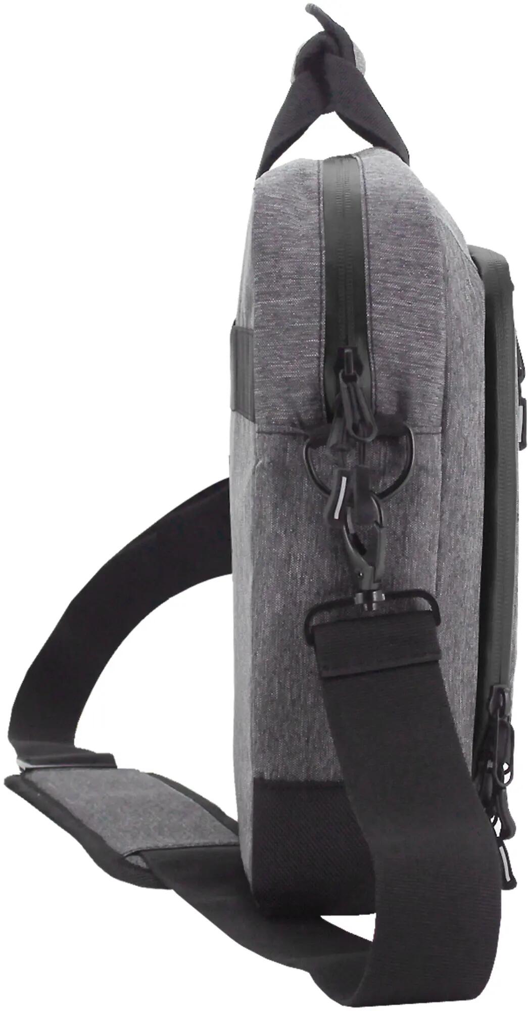 clique Pasta para Portátil fina - Suporta até 15" – anthracite Melange 6/7