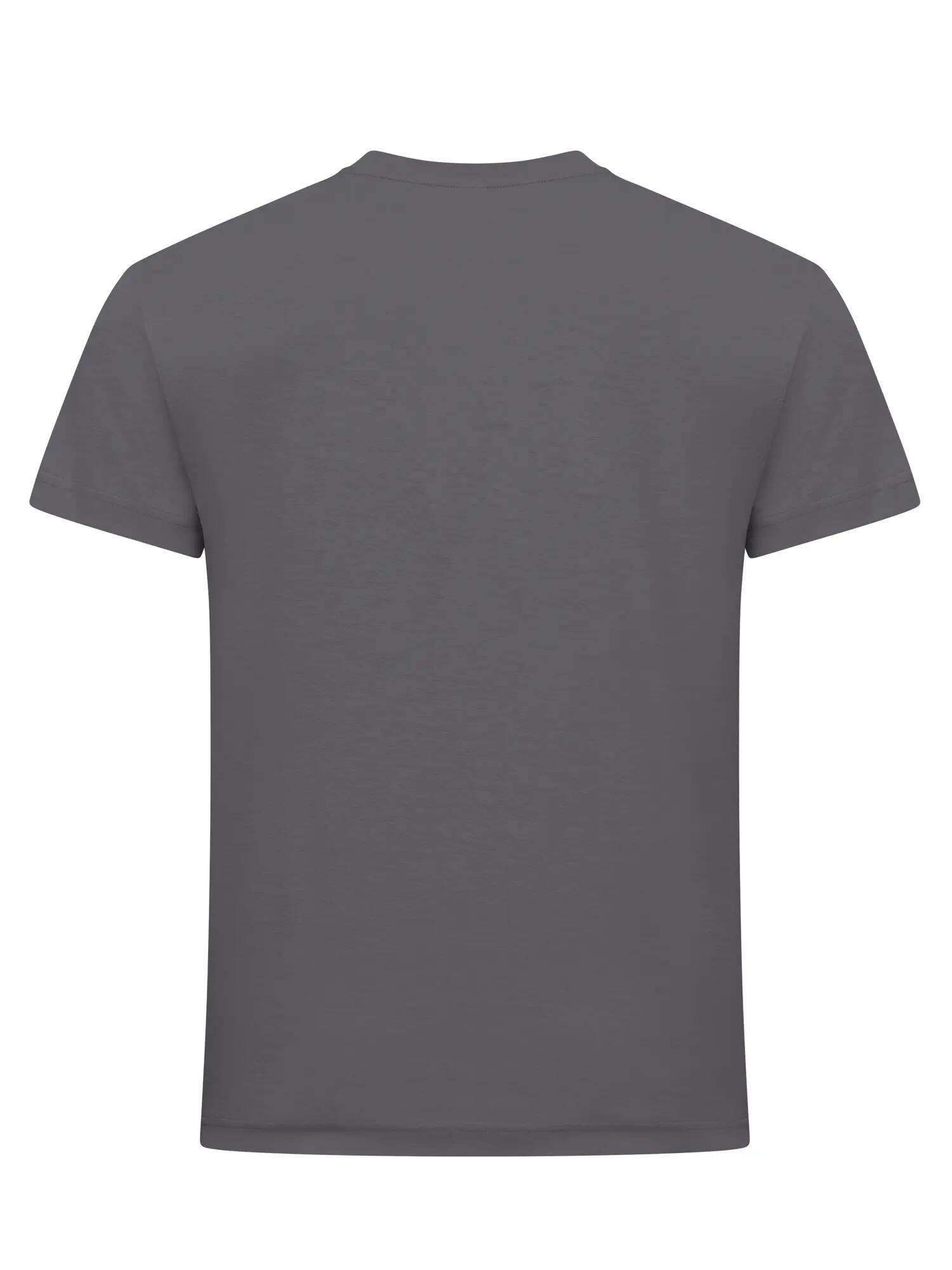 clique New Classic-T T-shirt Homem em algodão – corte contemporâneo – Metal Grey 4/4