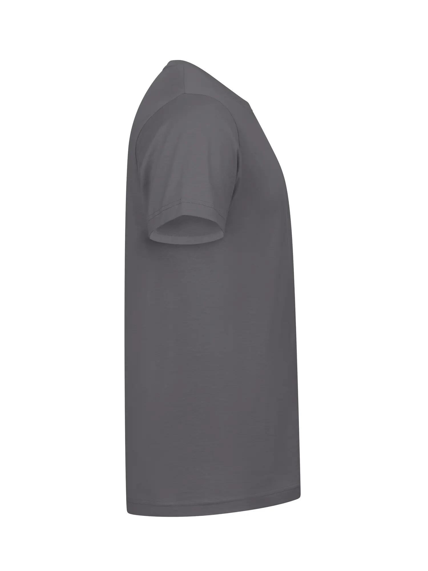 clique New Classic-T T-shirt Homem em algodão – corte contemporâneo – Metal Grey 3/4