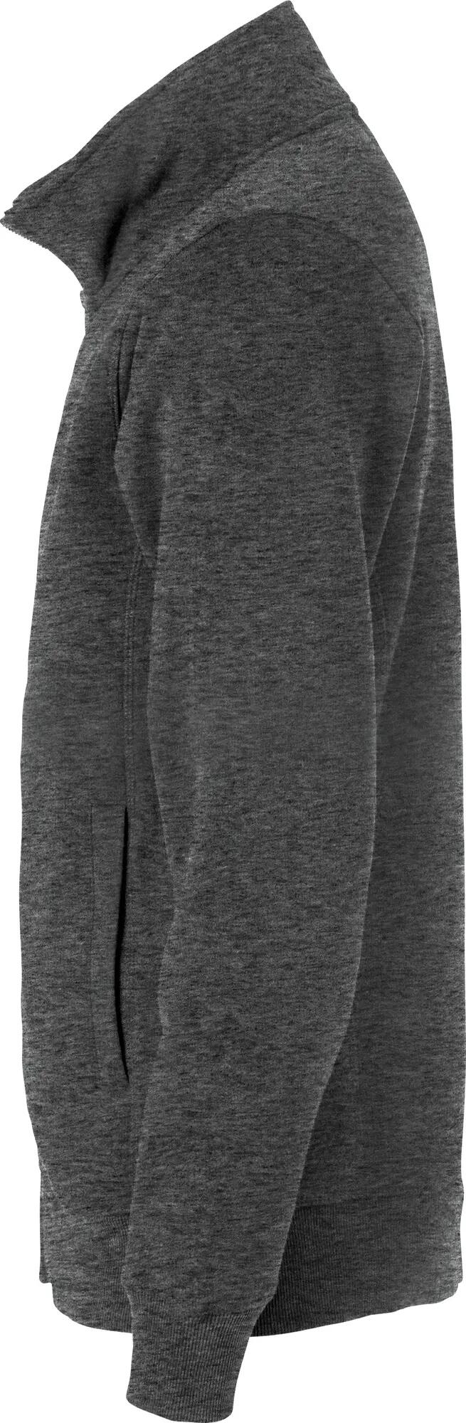 clique Classic Cardigan sweatcardigan in anthracite melange 3/4