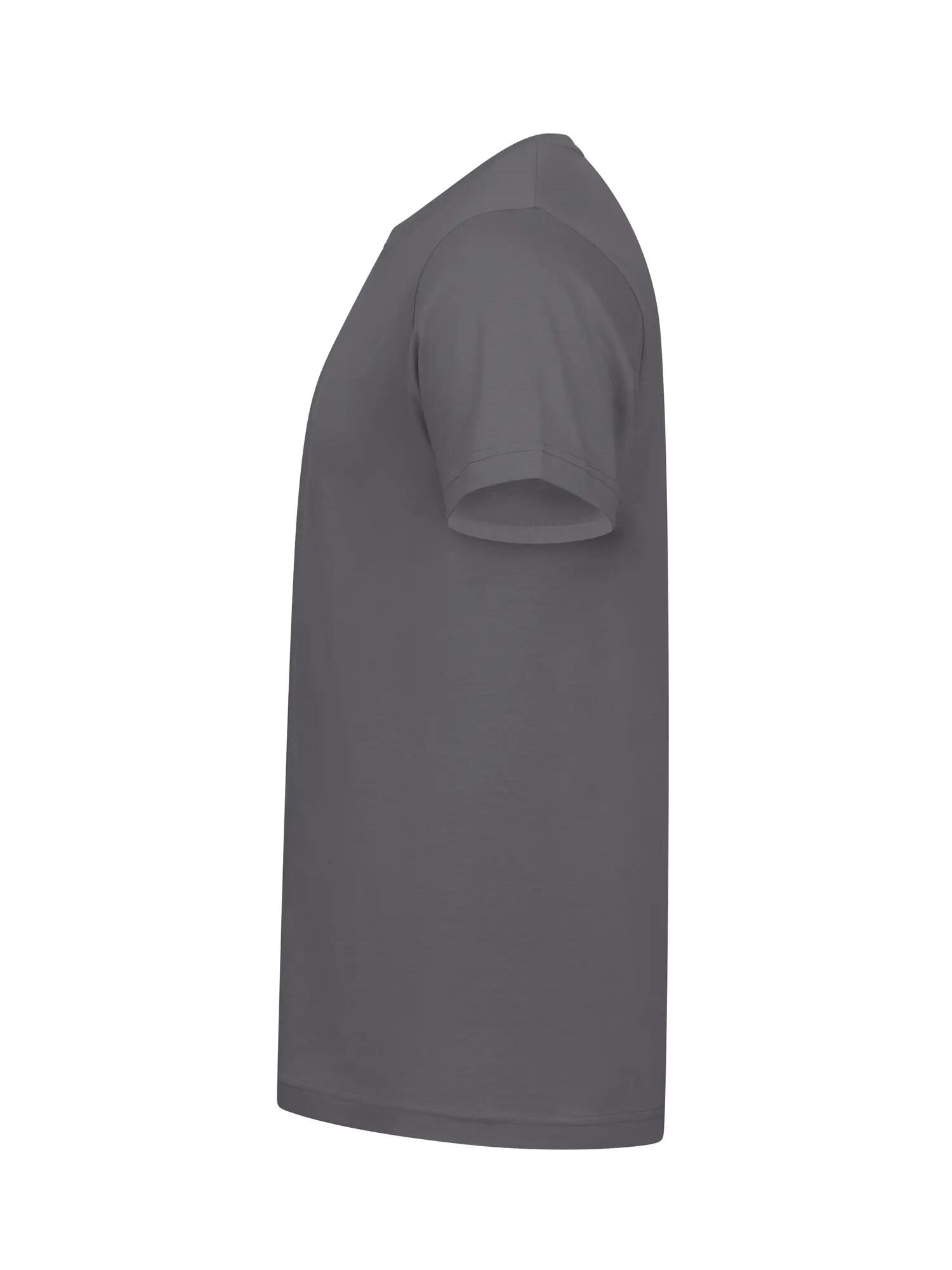 clique New Classic-T T-shirt Homem em algodão – corte contemporâneo – Metal Grey 2/4