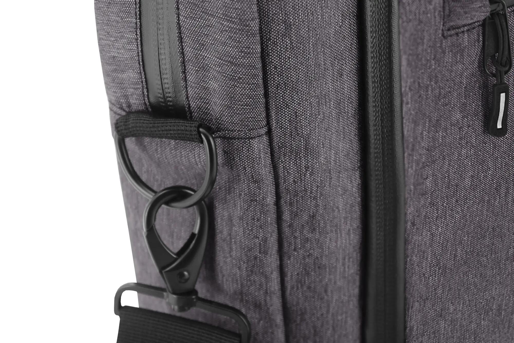 clique Pasta para Portátil fina - Suporta até 15" – anthracite Melange 2/7