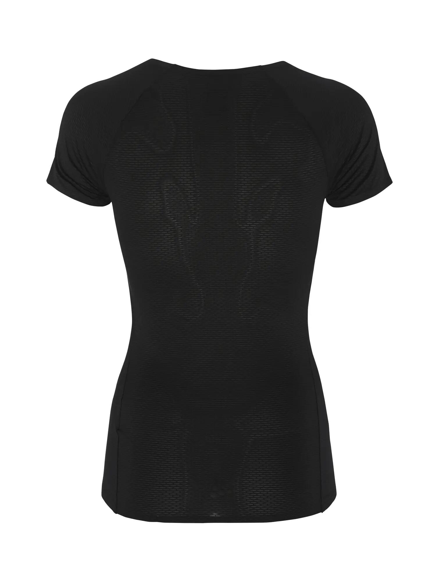 craft Active Nanoweight SS W ultraleichtes Mesh-Shirt – Black/Black 3/7