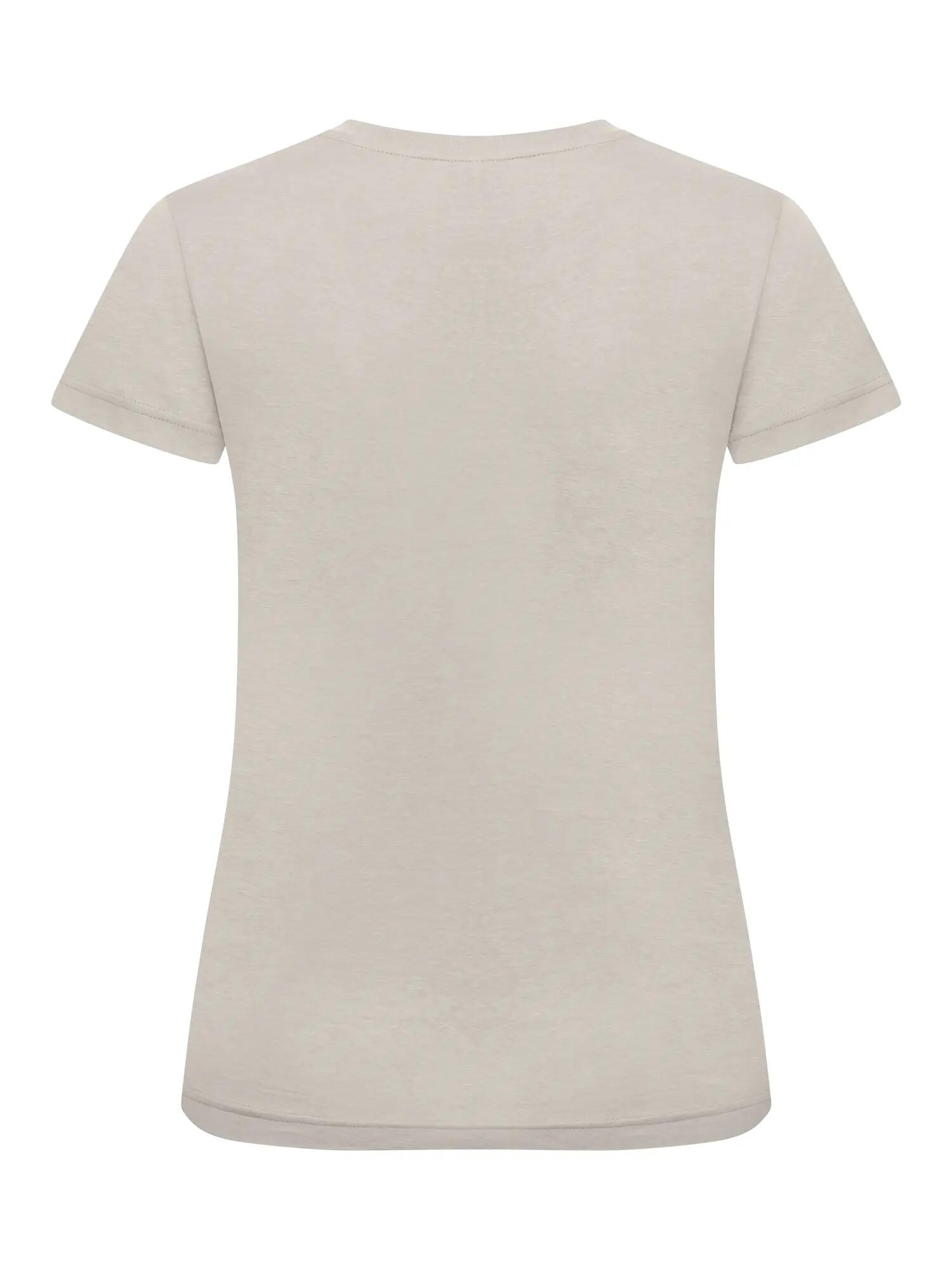 clique New Classic-T Women – T-shirt clássica em algodão ringspun – Stone 3/4