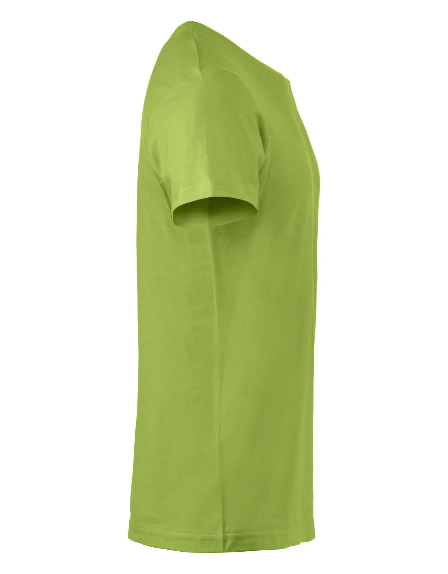 clique Basic-T Junior T-shirt junior in cotone – light green 4/4