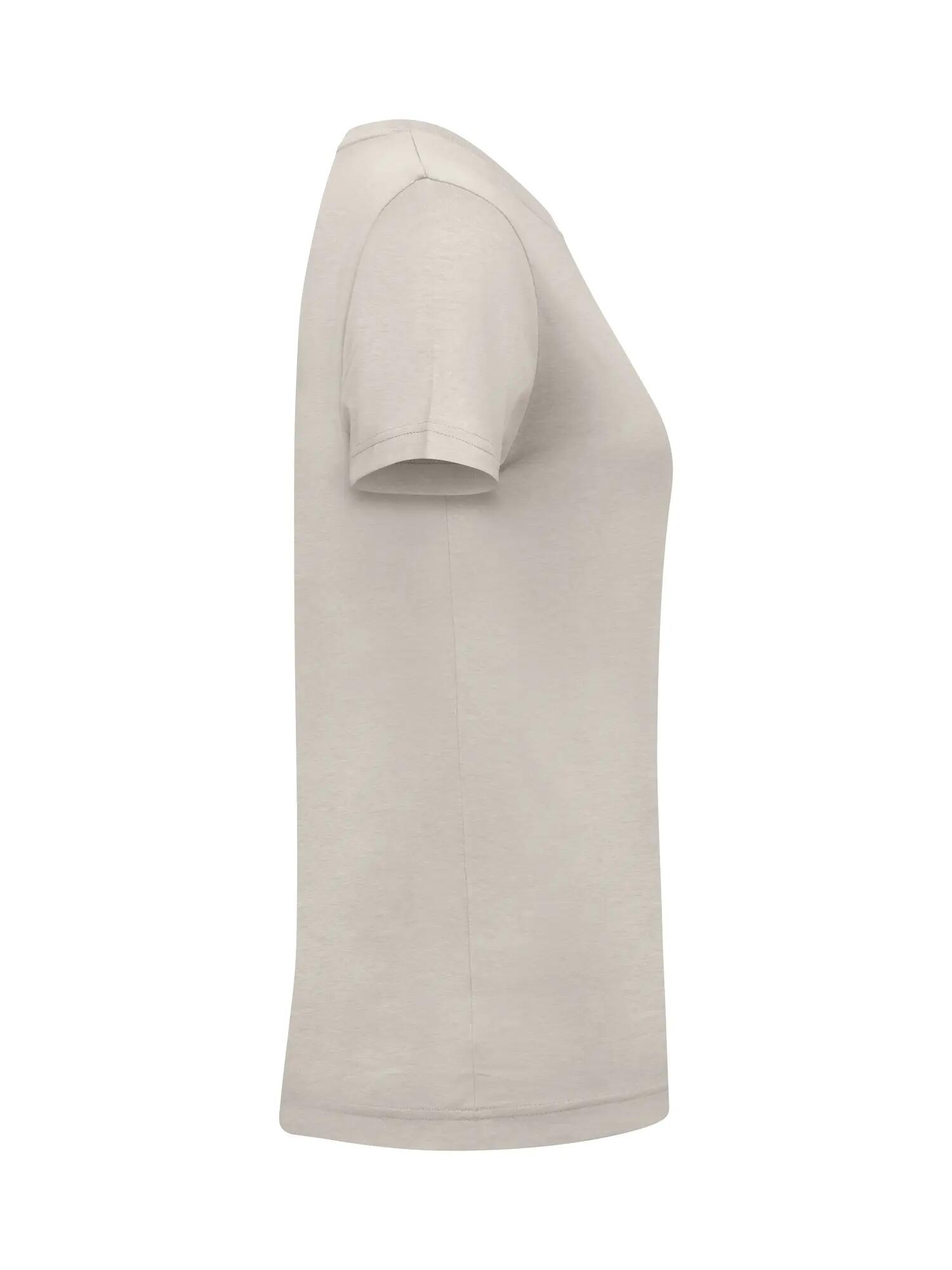 clique New Classic-T Women – T-shirt clássica em algodão ringspun – Stone 2/4