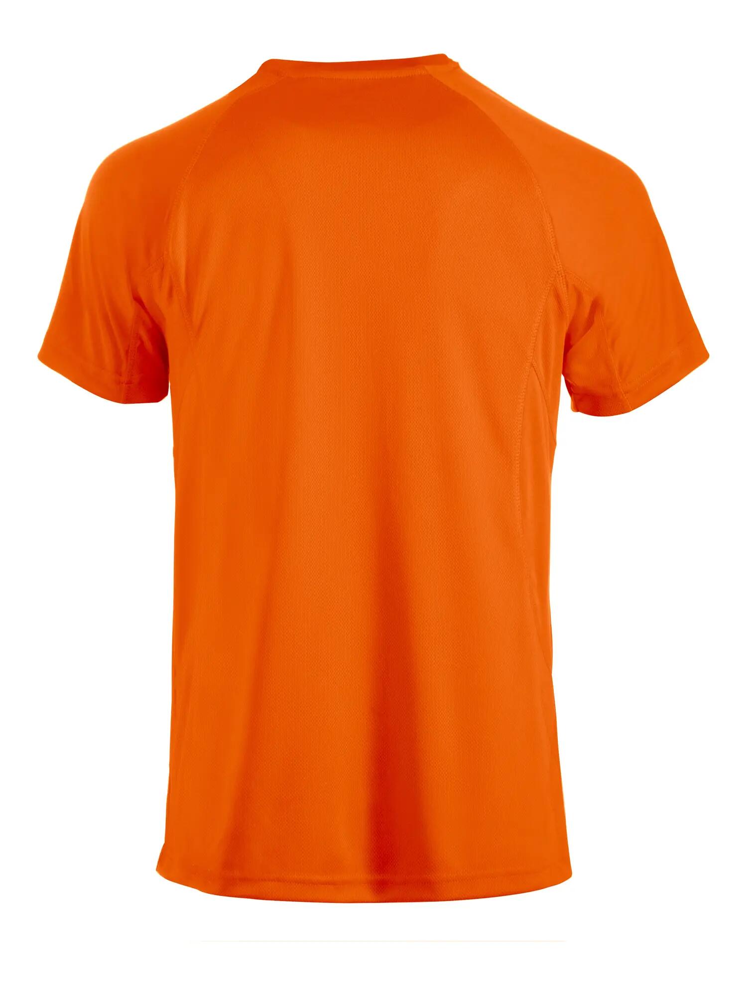 clique Premium Active-T T-shirt technique à haute absorption – visibility orange 3/4