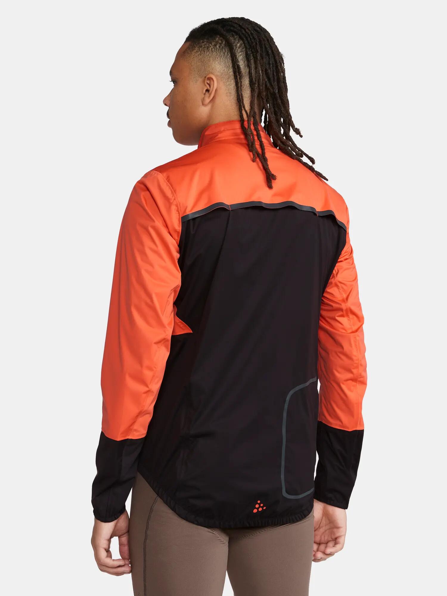 craft ADV Endur Hydro Jacket M — wind- und wasserdicht – Vibrant/Black 6/7