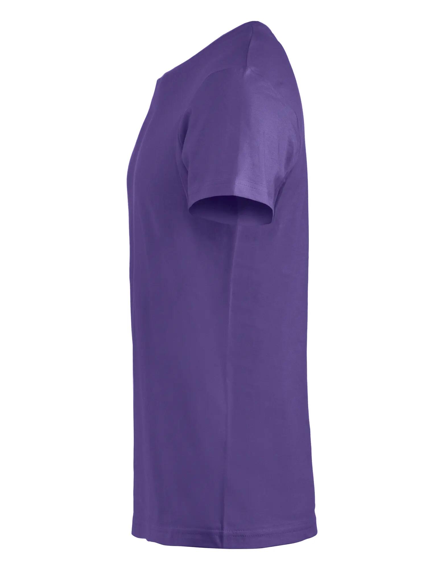 clique Basic-T Junior T-shirt junior in cotone – bright lilac 4/4