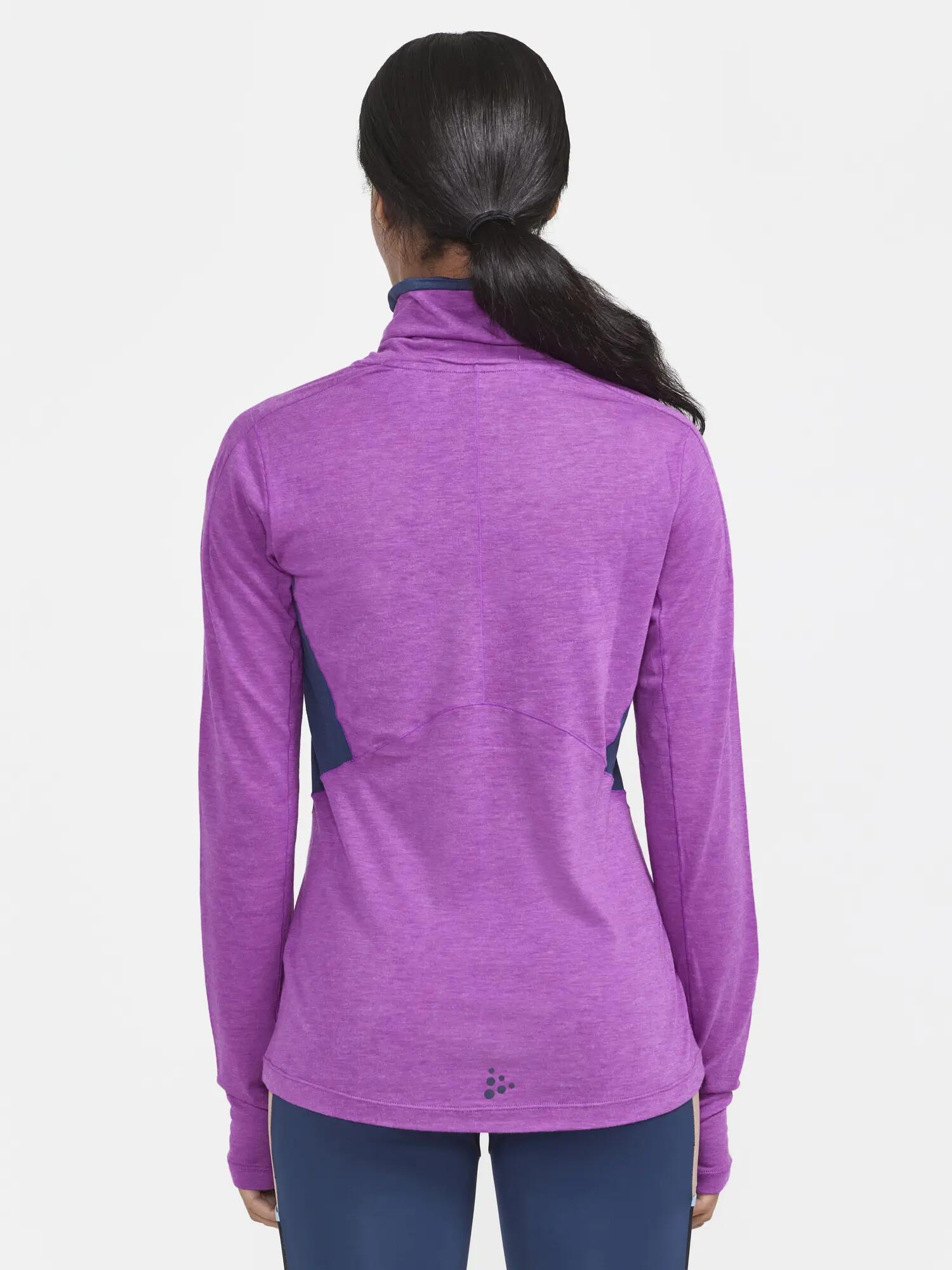 craft Tee manches longues ADV SubZ Wool LS 2 Femme - laine mérinos et 3/6