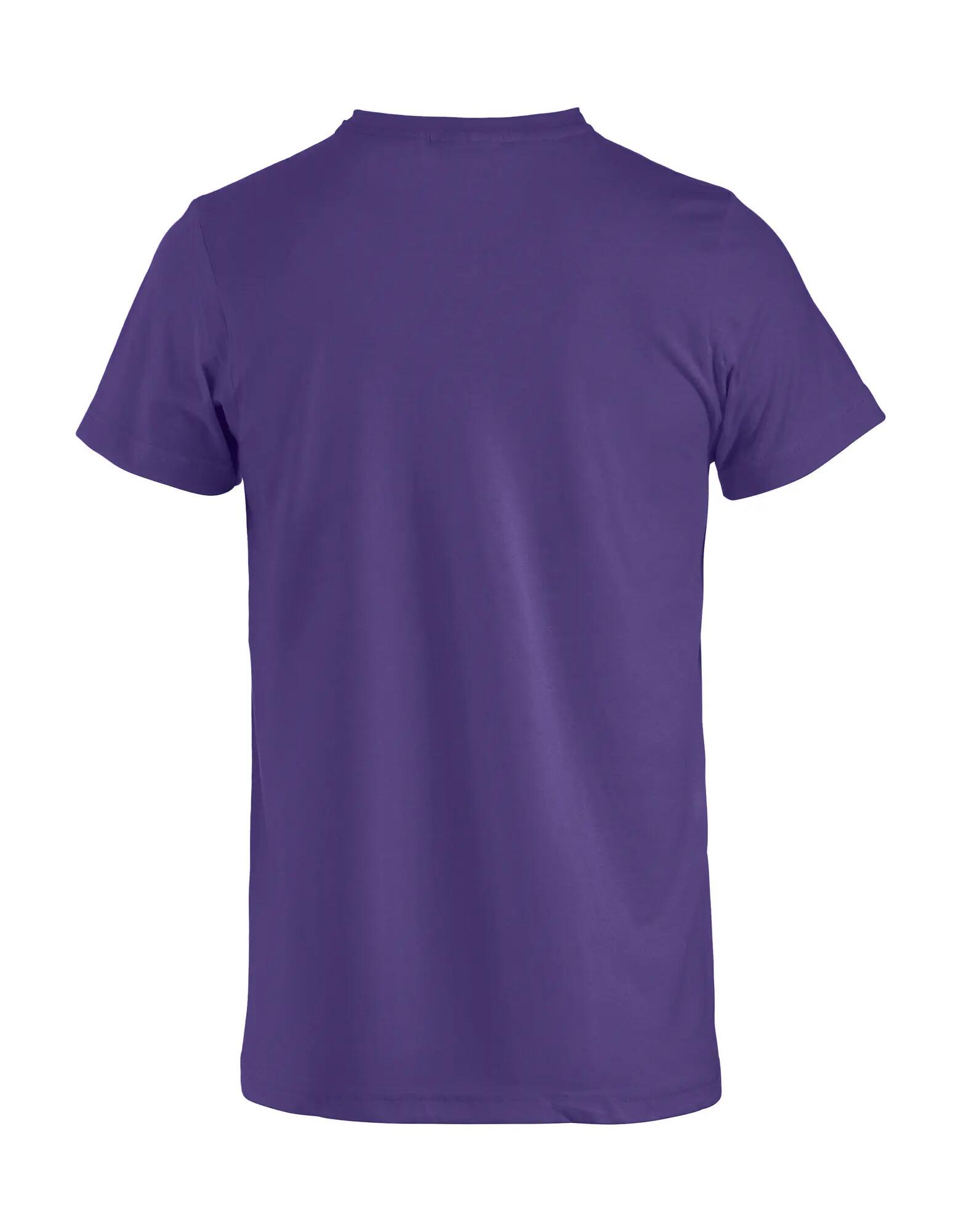 clique Basic-T Junior T-shirt junior in cotone – bright lilac 2/4