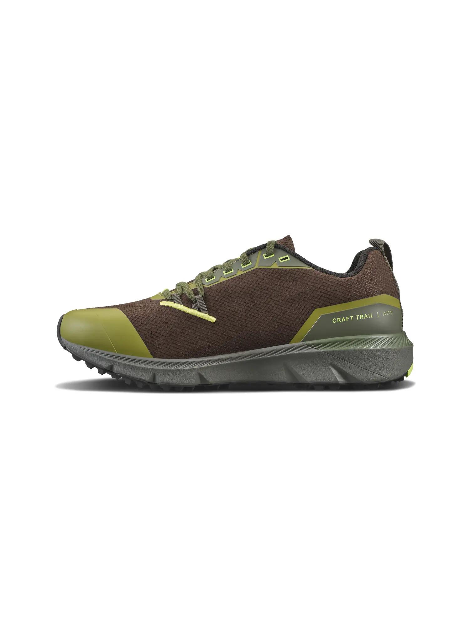 craft Nordic Trail 2 M leichte, robuste Trail-Schuhe – Java/Lime 6/6