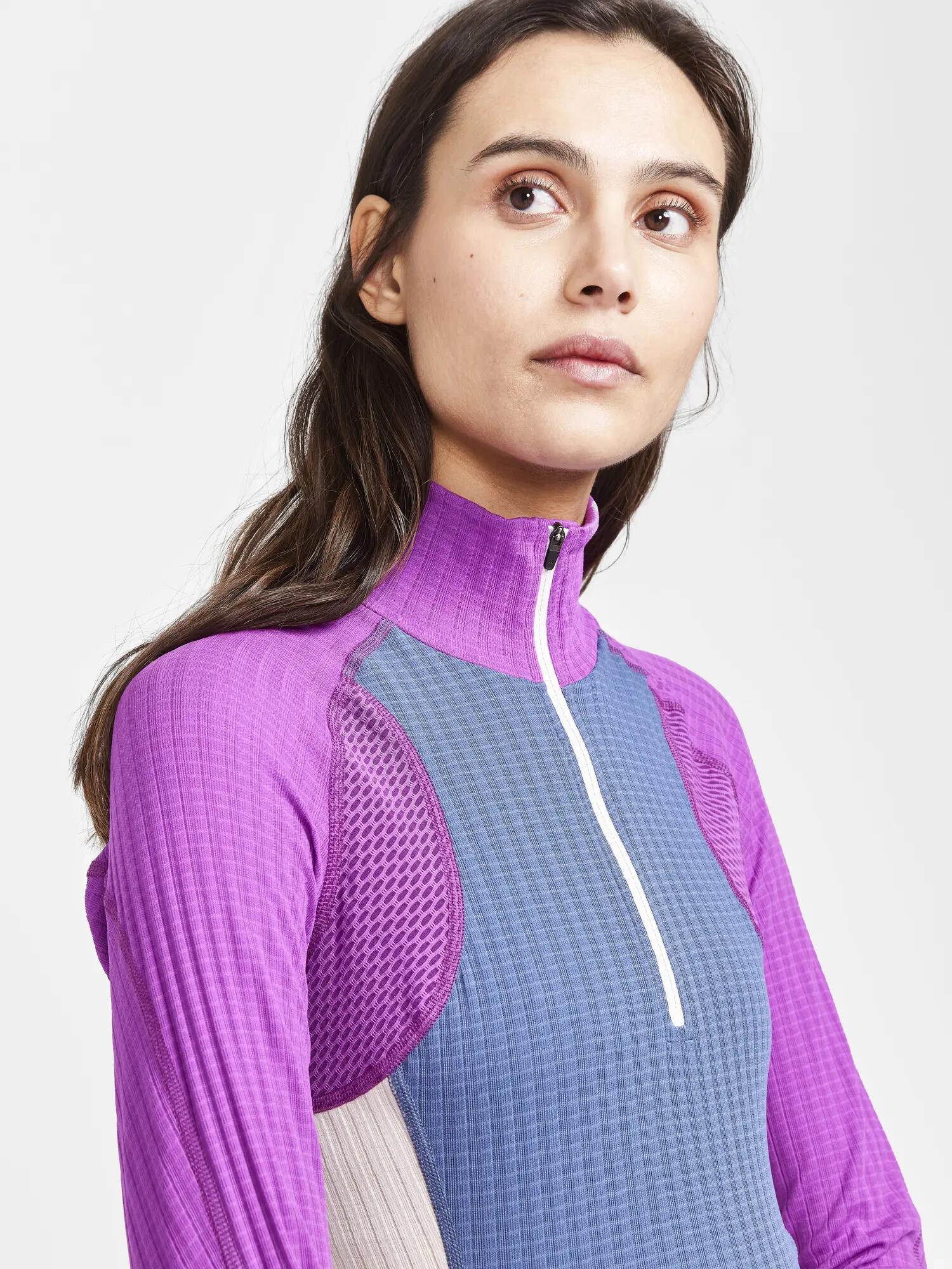 Craft Active Extreme X ZIP LS W thermoshirt lange mouw met halve rits – 4/6