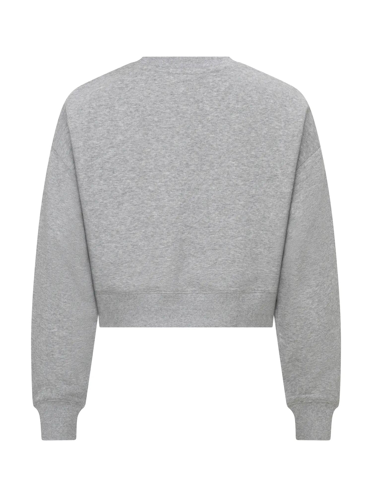 clique Miami Cropped jersey corto algodón reciclado – Gris jaspeado – Grey 2/4