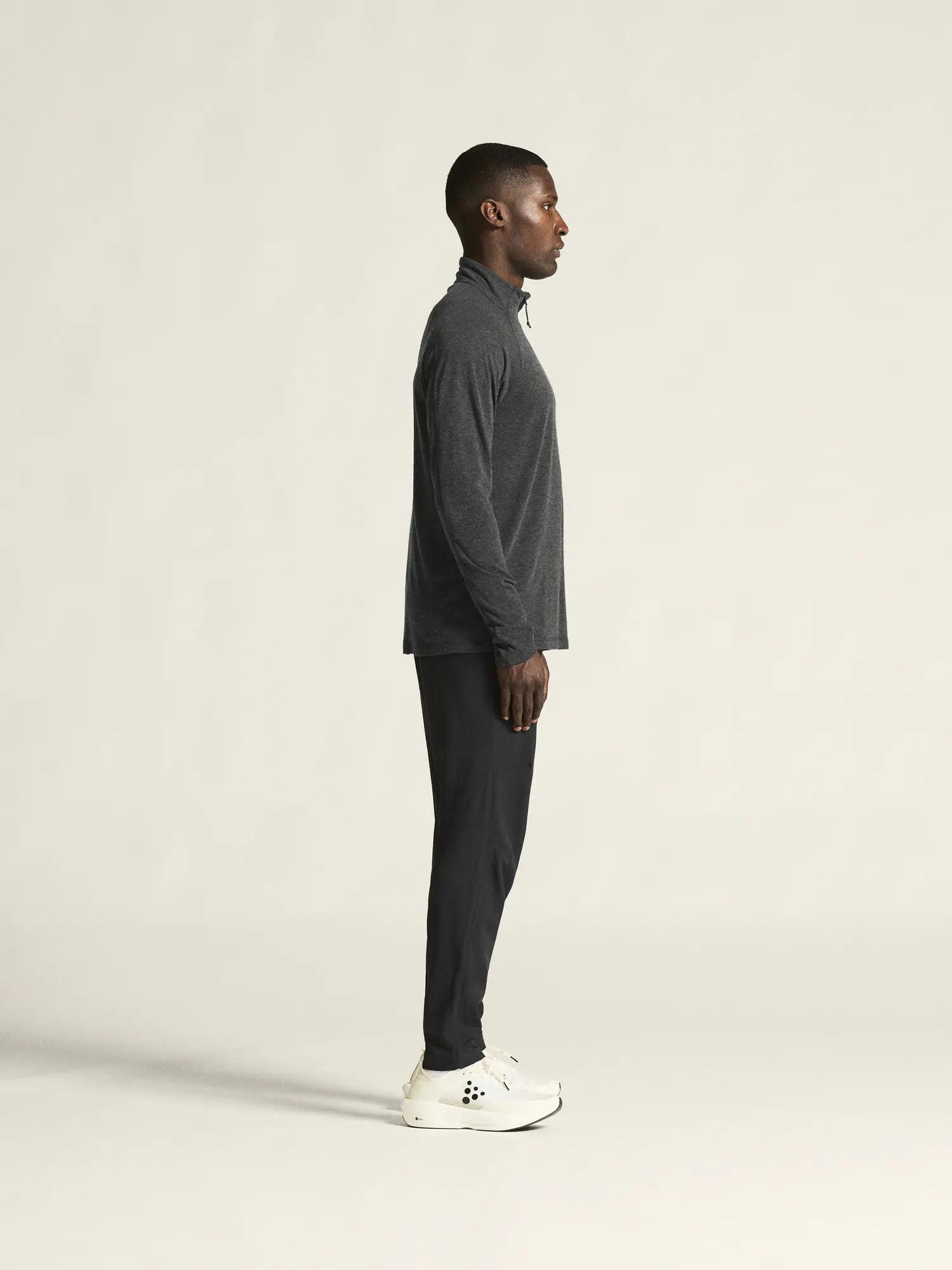 craft Wool LS Tee M – T-shirt manches longues thermique en laine mérinos – 6/7