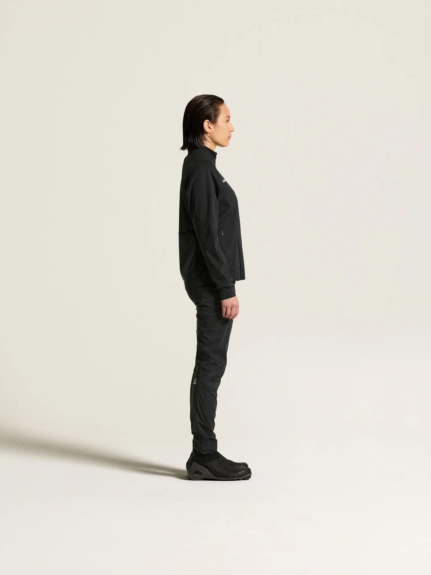 craft Nordic Club 2.0 Pro Jacke Damen Wind- und Wasserschutz – Black 5/7
