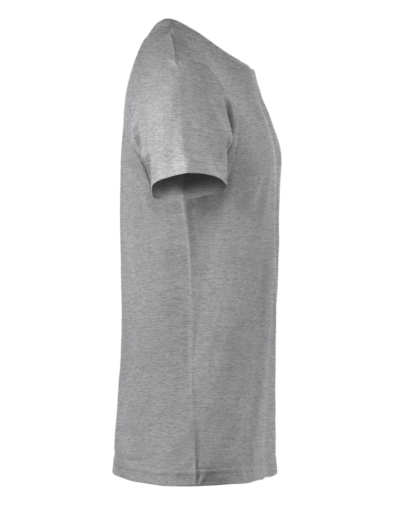 clique Basic-T Junior t-shirt em algodão - grey melange 7/8